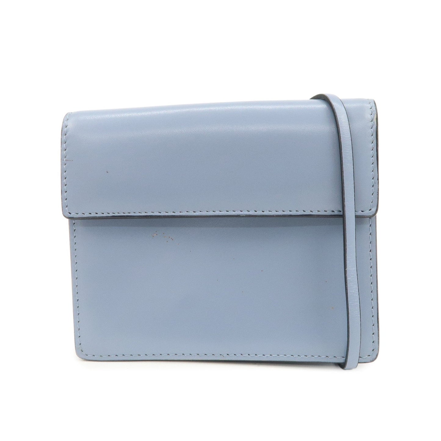 Prada Logo Leather Shoulder Bag Crossbody Bag Light Blue【Pre-order】