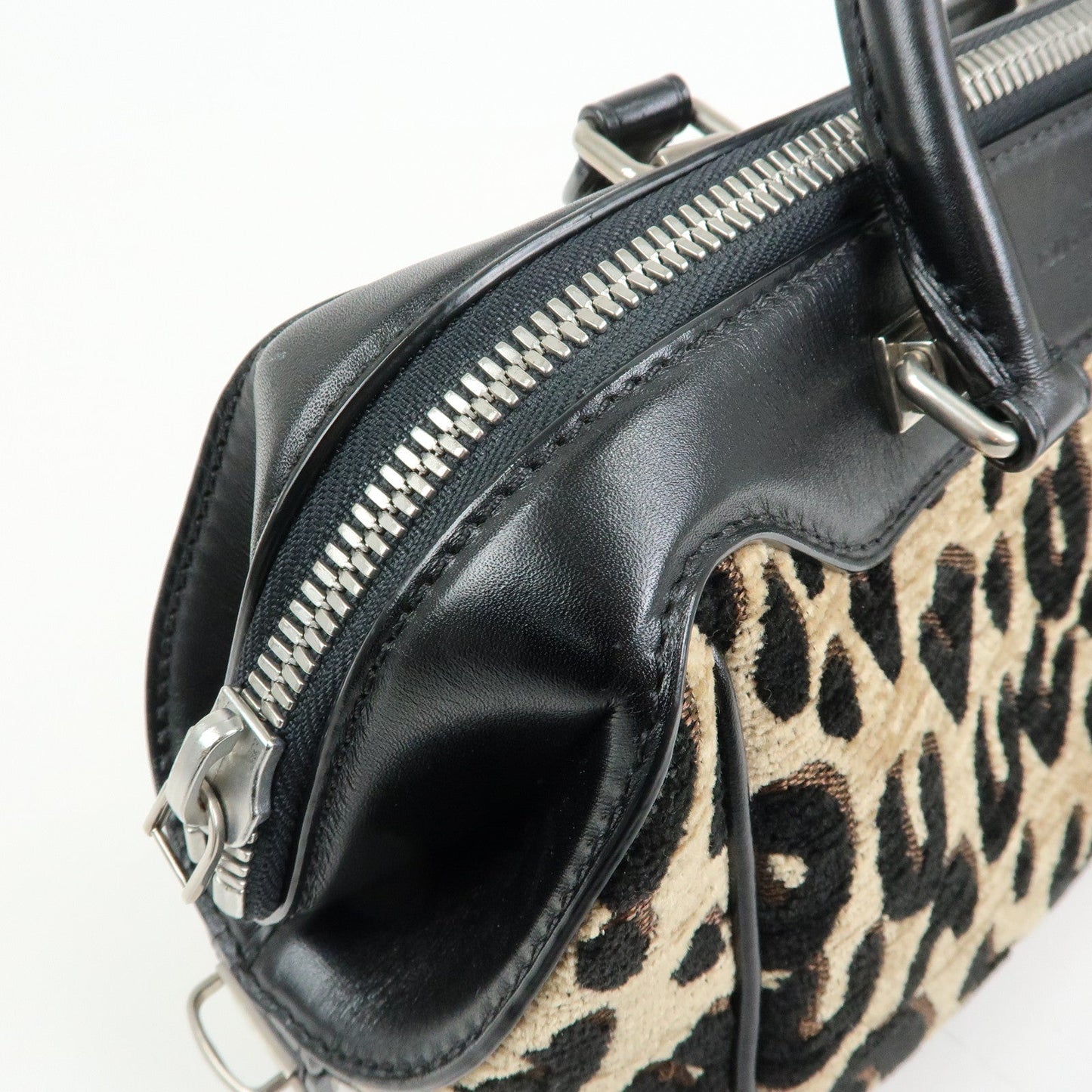 Louis Vuitton Jacquard Canvas Leather Leopard Baby Hand Bag M94257【Pre-order】