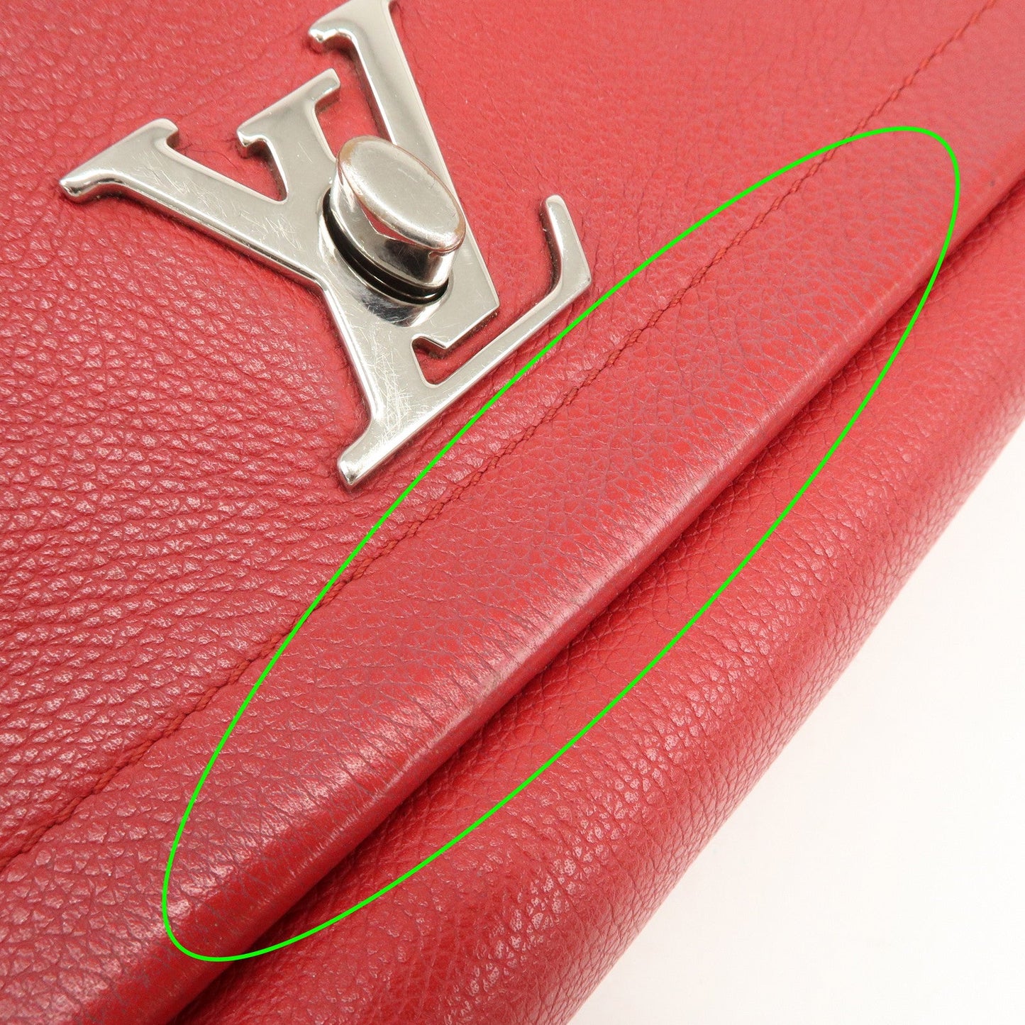 Louis Vuitton Lockme 2 BB 2Way Bag Shoulder Bag Hand Bag Red M51202【Pre-order】