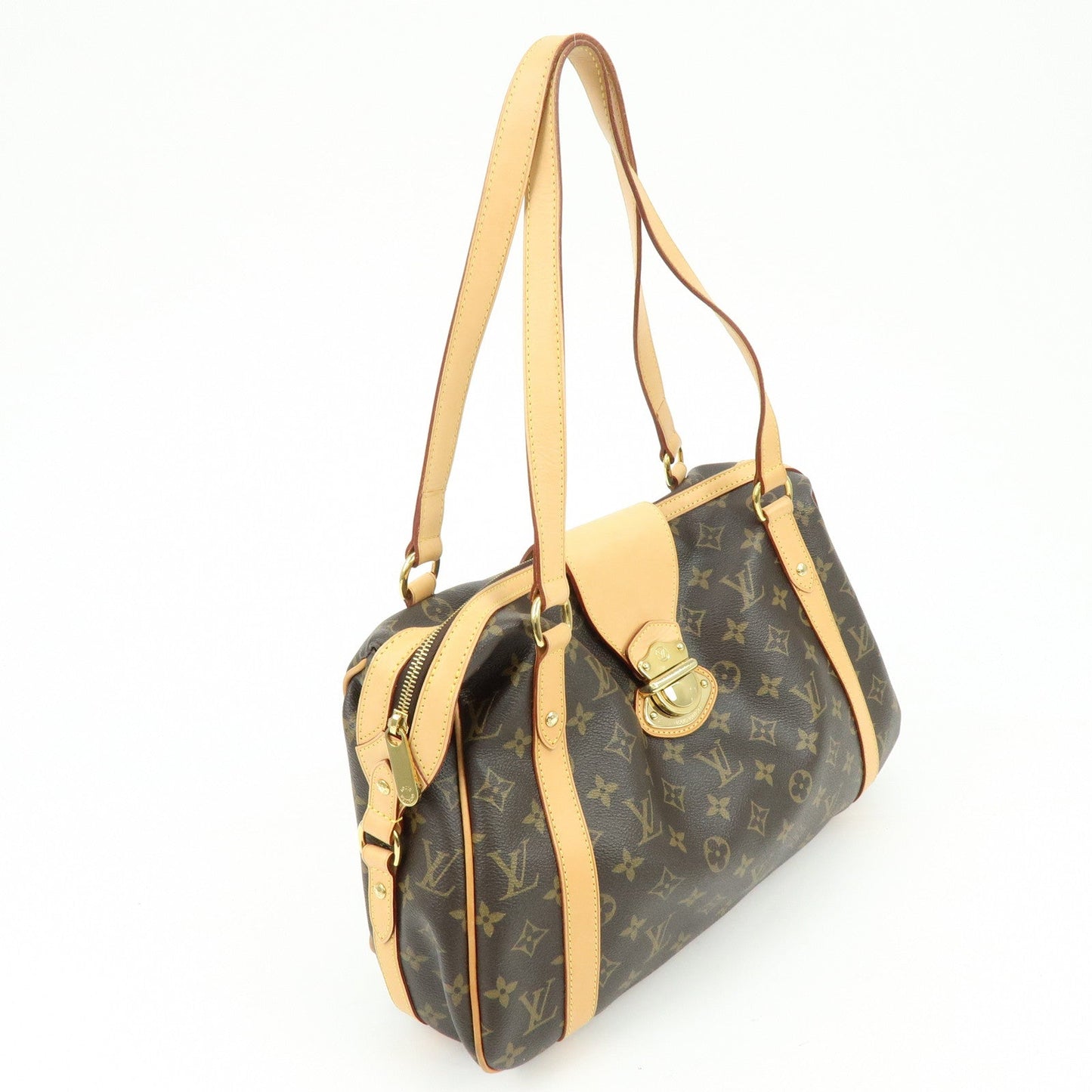 Louis Vuitton Monogram Stresa PM Shoulder Bag Brown M51186【Pre-order】