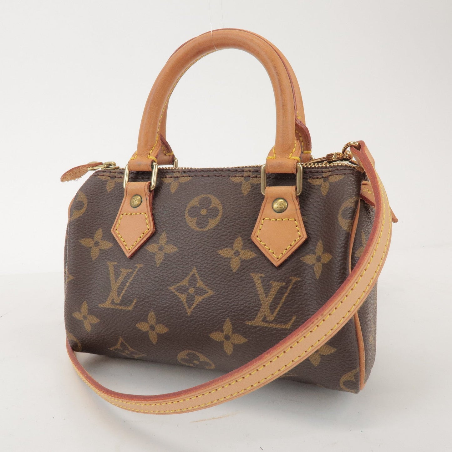 Louis Vuitton Monogram Mini Speedy Hand Bag & Shoulder Strap M41534【Pre-order】