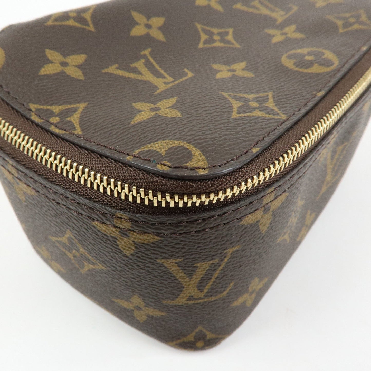 Louis Vuitton Monogram Cube de Rangement PM Pouch Brown M43688【Pre-order】