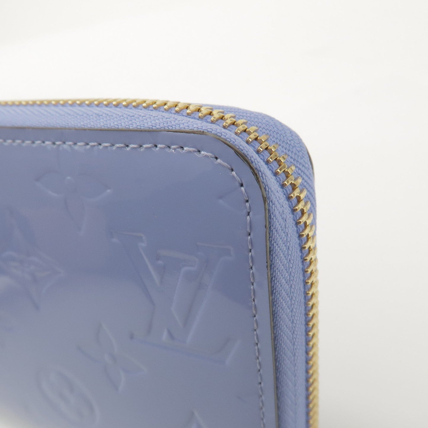 Louis Vuitton Monogram Vernis Round Zippy Wallet Lilas M90141【Pre-order】