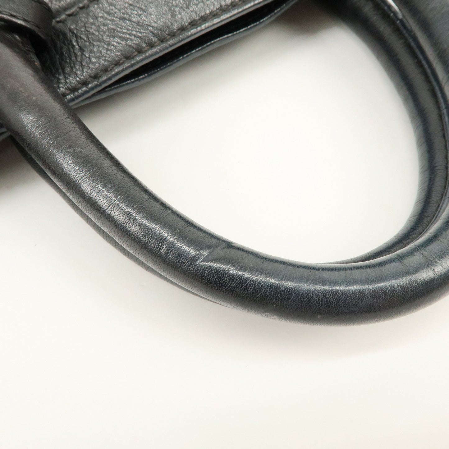 Prada Logo Leather 2Way Bag Hand Bag Shoulder Bag Black BN1226【Pre-order】