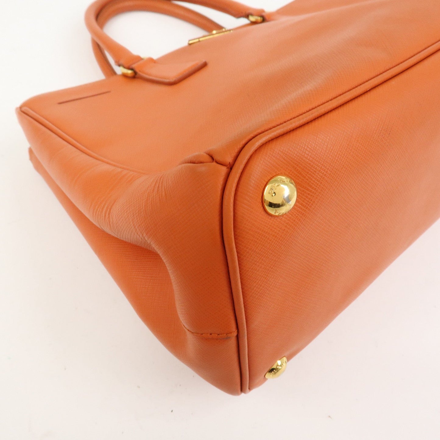Prada Galleria Saffiano Leather 2Way Bag Orange 1BA274【Pre-order】