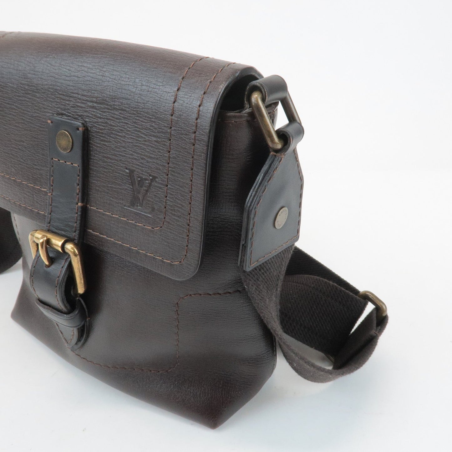 Louis Vuitton Utah Calf Leather Shoulder Bag Crossbody Bag Cafe M92995【Pre-order】