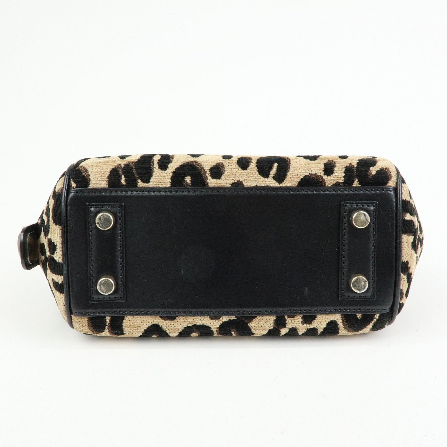 Louis Vuitton Jacquard Canvas Leather Leopard Baby Hand Bag M94257【Pre-order】