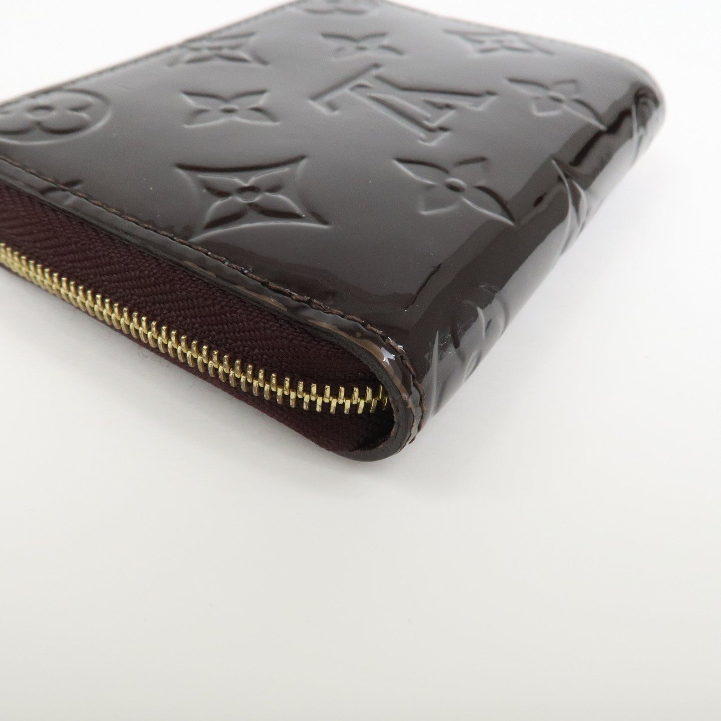 Louis Vuitton Monogram Vernis Zippy Coin Purse Amarante M93607【Pre-order】