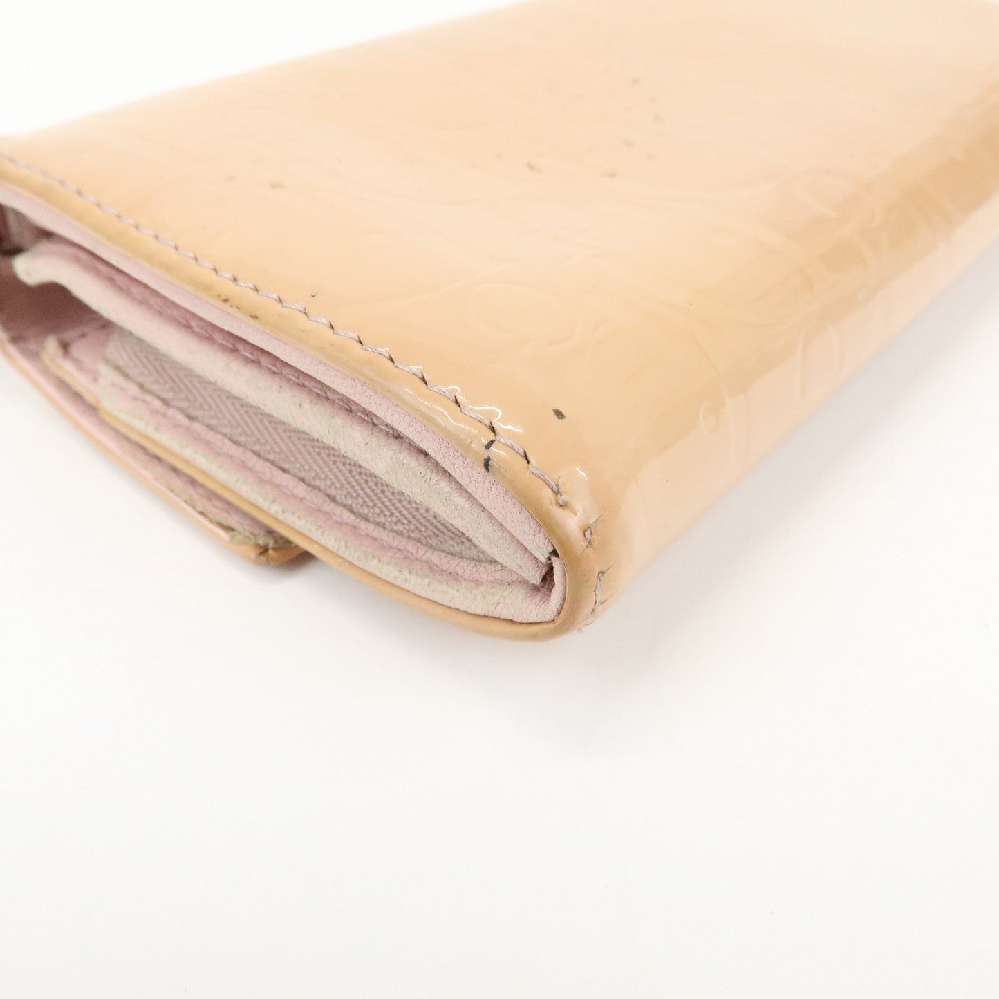 Christian Dior Patent Leather Chain Wallet Long Wallet【Pre-order】