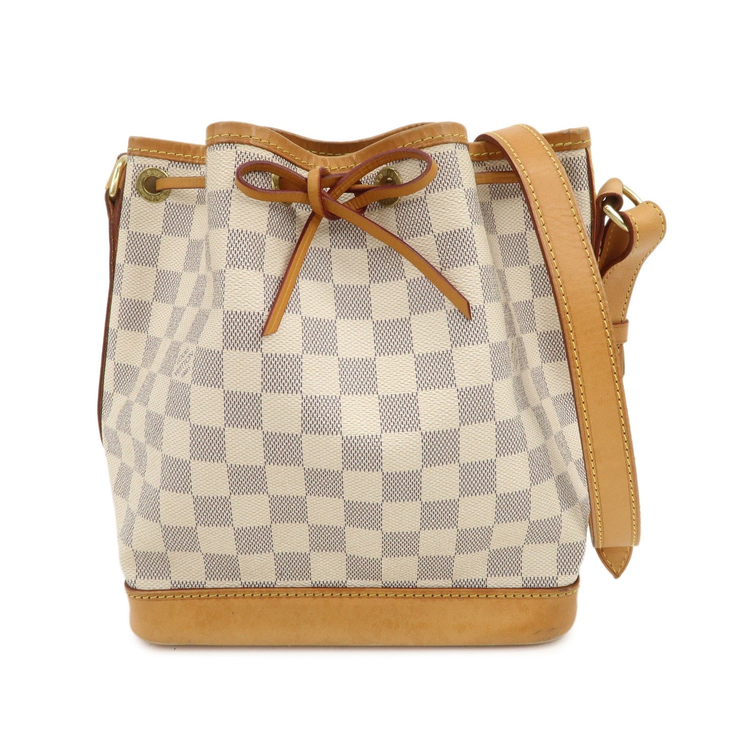 Louis Vuitton Damier Azur Canvas Leather Noe BB Shoulder Bag N41220【Pre-order】