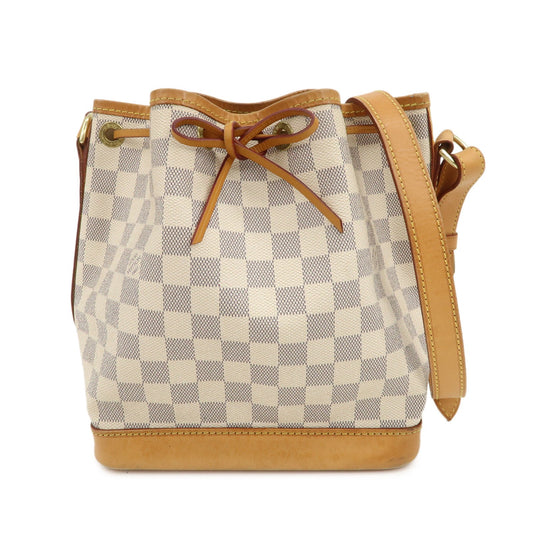 Louis Vuitton Damier Azur Canvas Leather Noe BB Shoulder Bag N41220【Pre-order】