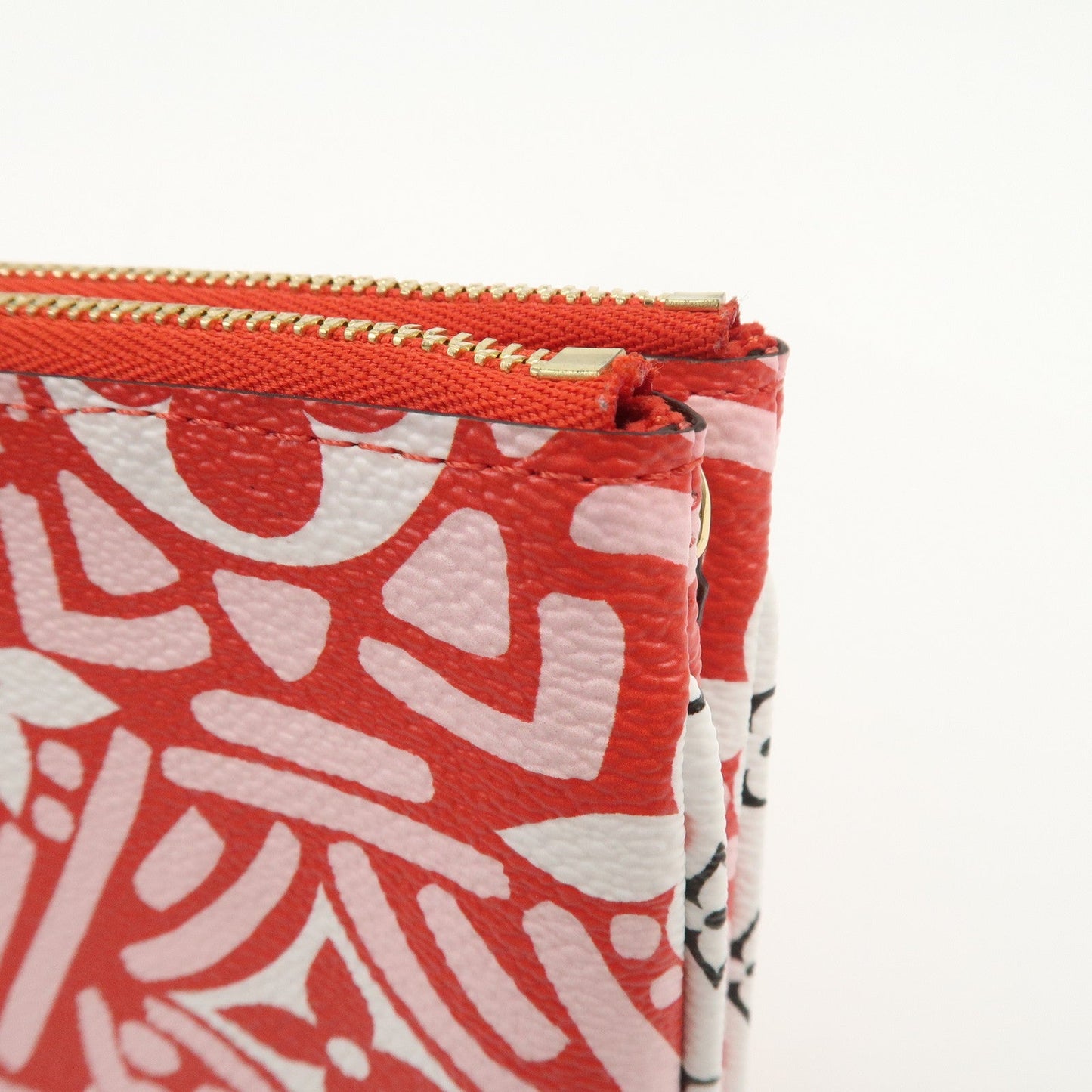 Louis Vuitton Monogram LV Crafty Pochette Double Zip Bag Red M69488【Pre-order】
