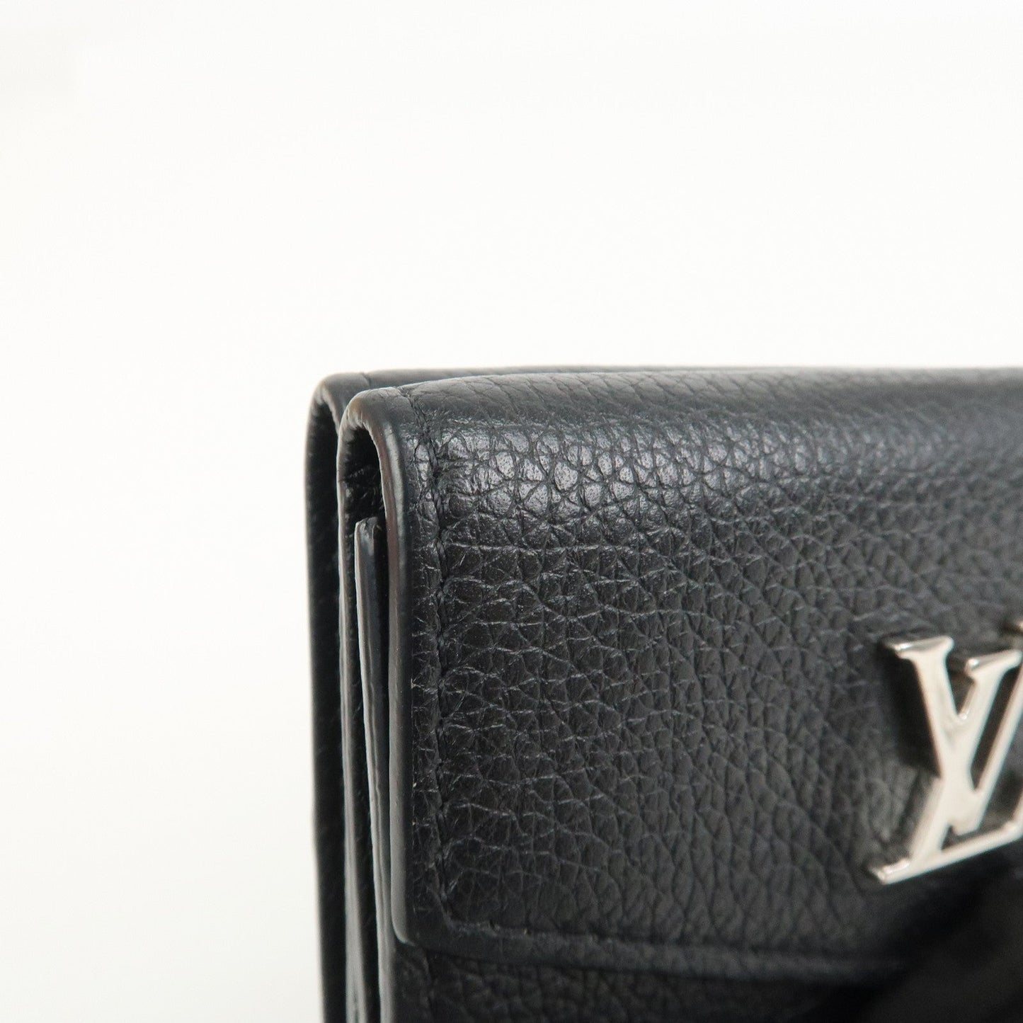 Louis Vuitton Portefeuille Lock Mini Compact Wallet Noir M63921【Pre-order】