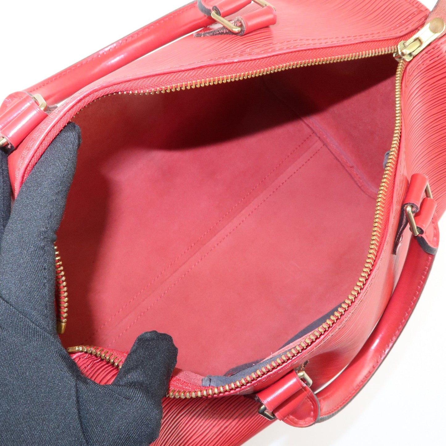 Louis Vuitton Epi Leather Speedy 30 Boston Bag Castilian Red M43007【Pre-order】