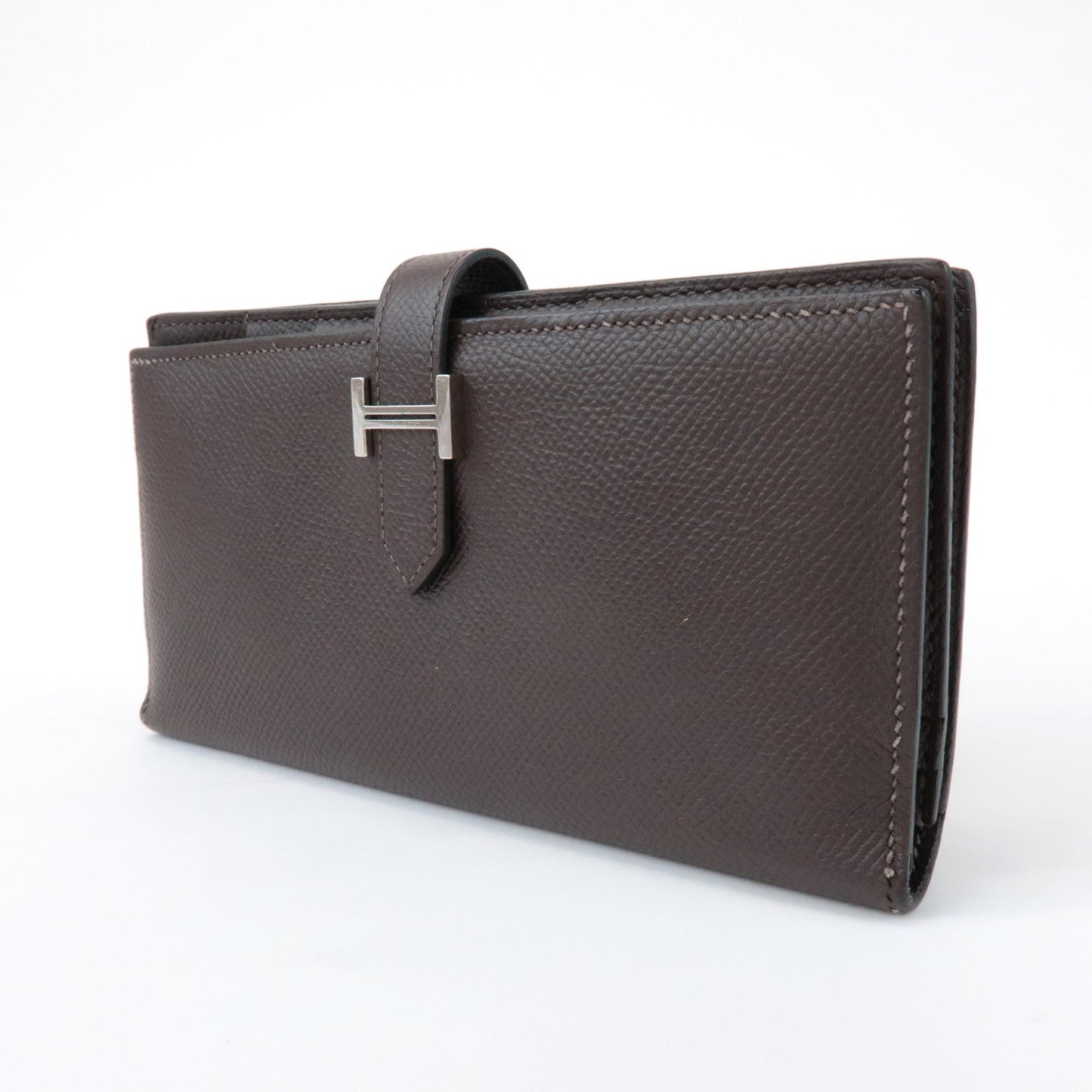 Hermes Veau Epsom Leather Soufflet Long Wallet【Pre-order】