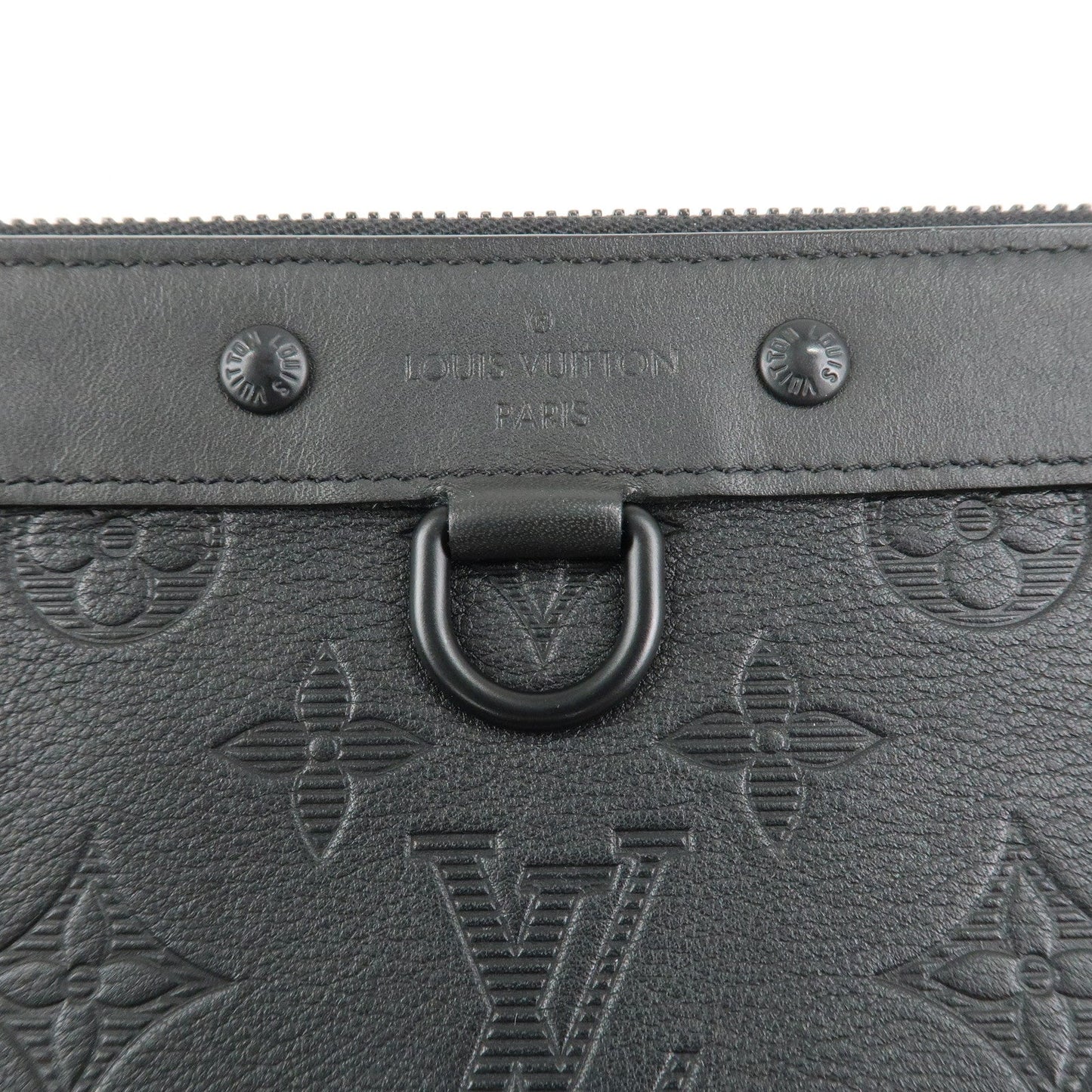Louis Vuitton Monogram Shadow Pochette Discovery PM Black M44335【Pre-order】