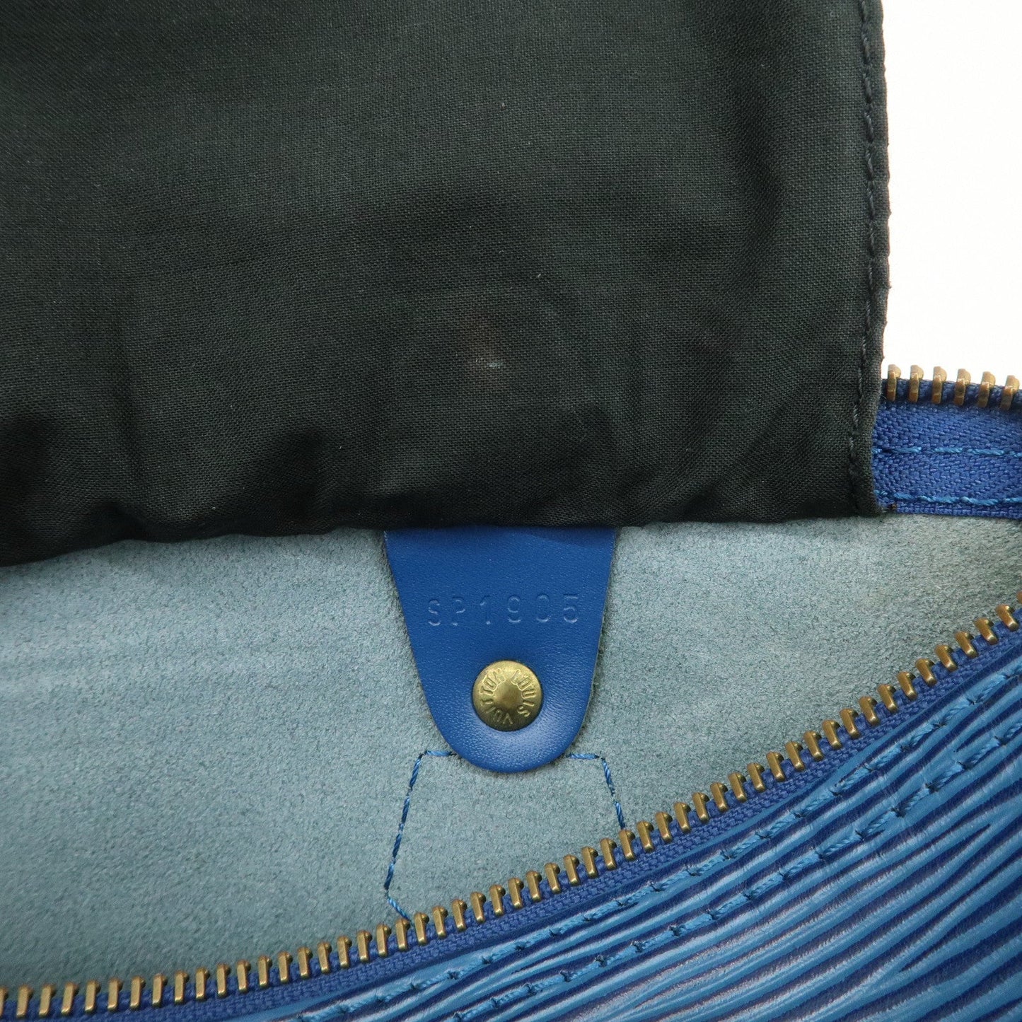 Louis Vuitton Epi Speedy 25 Hand Bag Boston Bag Toledo Blue M43015【Pre-order】