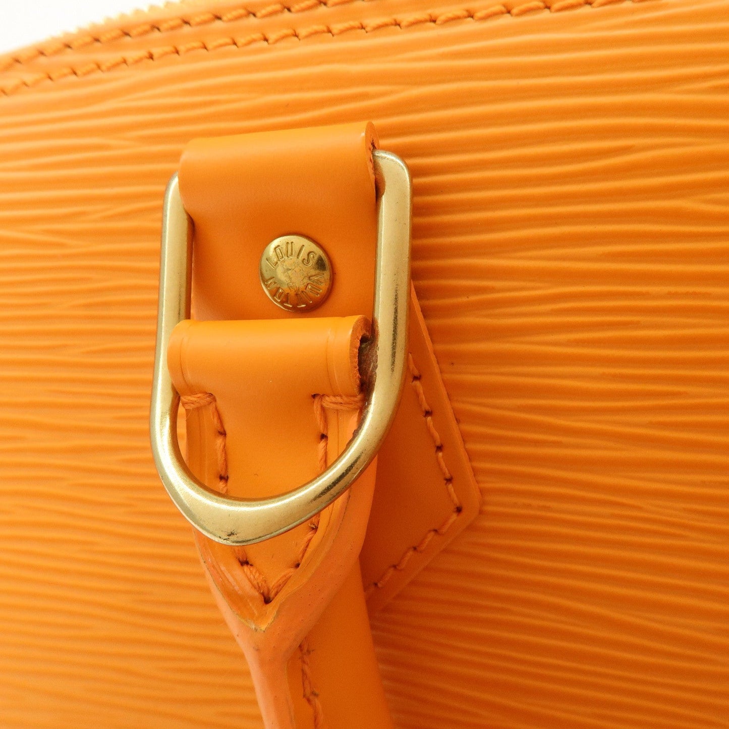 Louis Vuitton Epi Alma Hand Bag Mandarin Orange M5124H【Pre-order】