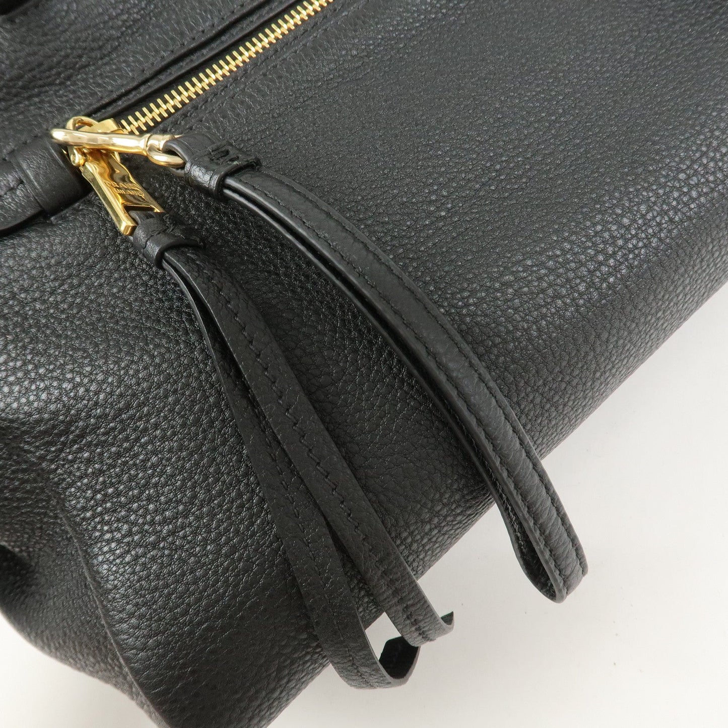 Prada Logo Leather 2Way Bag Shoulder Bag Hand Bag Black 1BG044【Pre-order】
