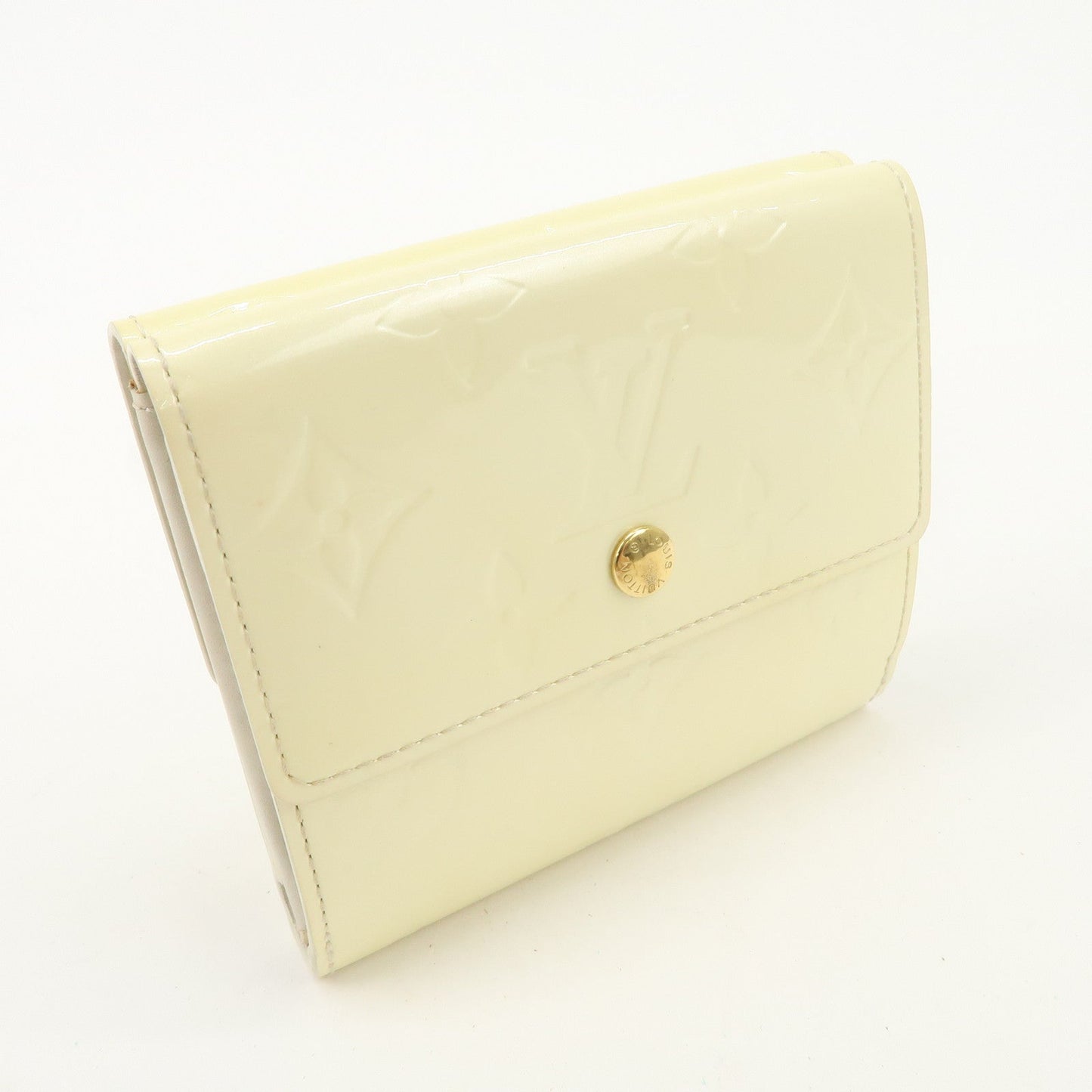 Louis Vuitton Monogram Vernis Porte Monnaie Couer Perle Compact Wallet M91351【Pre-order】