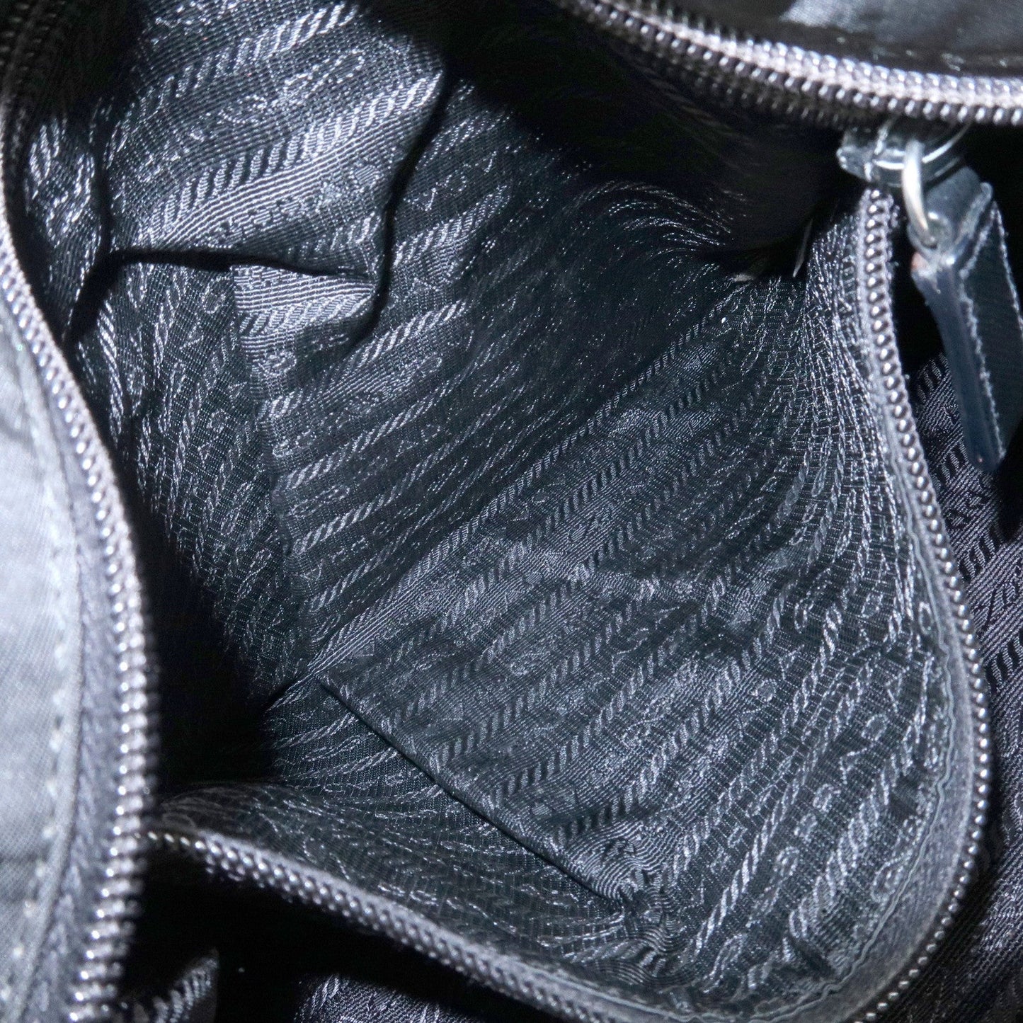 Prada Nylon Saffiano Leather Shoulder Bag Black VA0269【Pre-order】