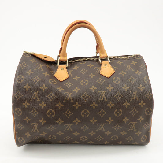 Louis Vuitton Monogram Speedy 35 Boston Bag Hand Bag M41524 Used【Pre-order】