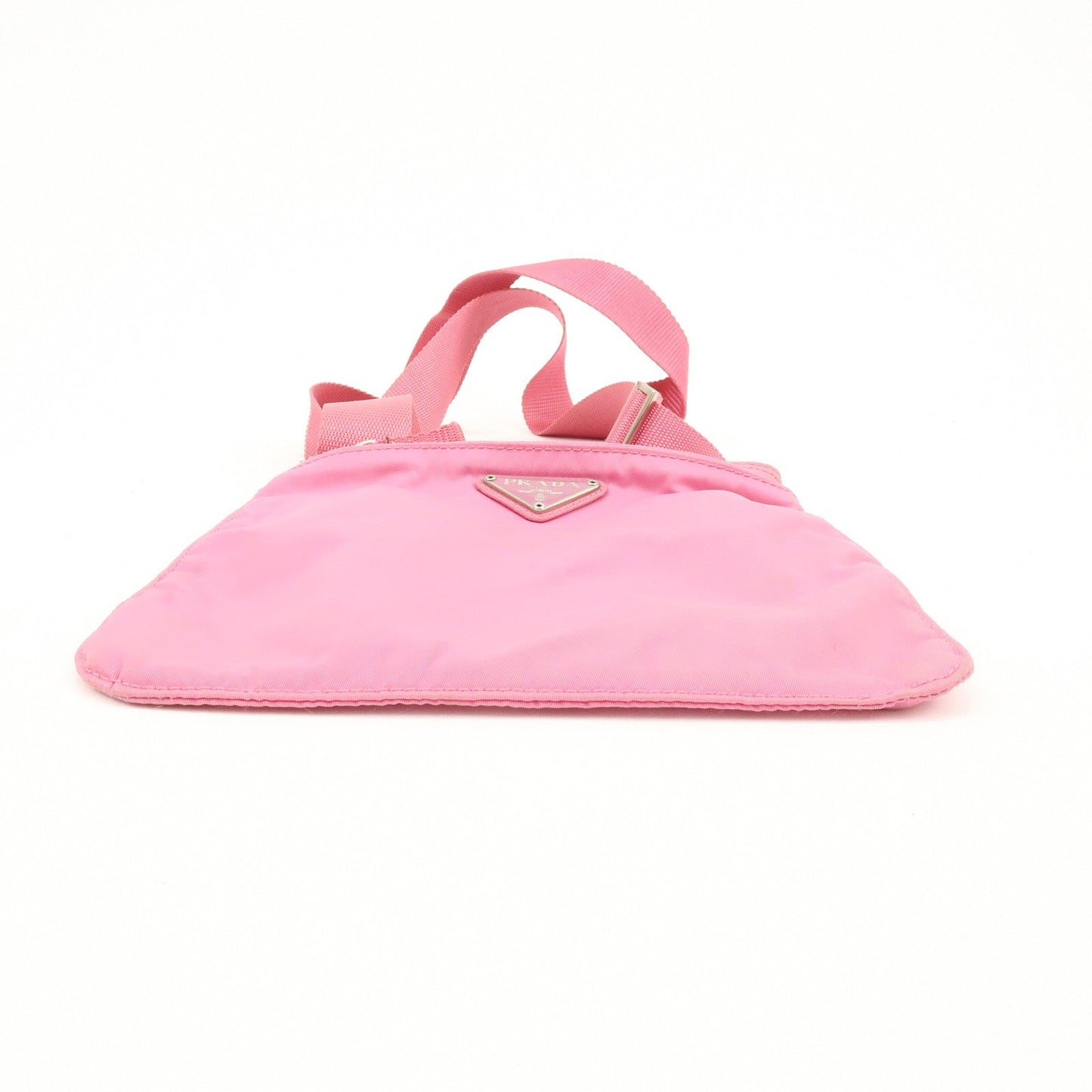 Prada Triangle Logo Nylon Shoulder Bag Crossbody Bag Pink【Pre-order】