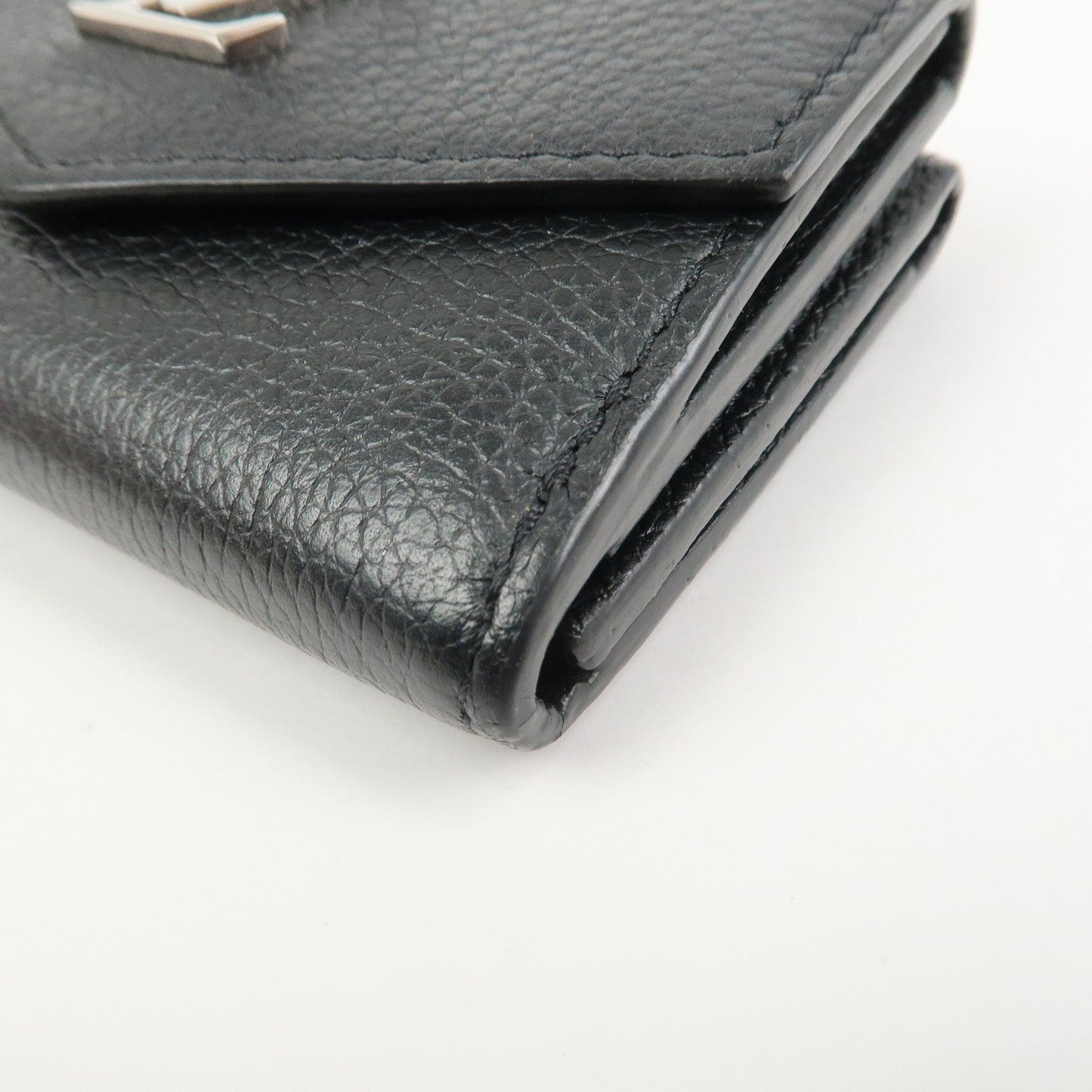 Louis Vuitton Portefeuille Lock Mini Compact Wallet Noir M63921【Pre-order】