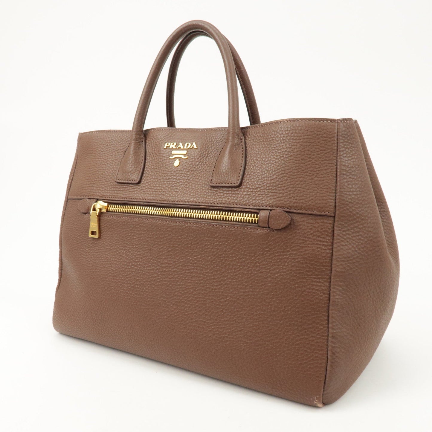 Prada Vitello Daino Leather 2Way Tote Bag Shoulder Bag BN2545 Used【Pre-order】