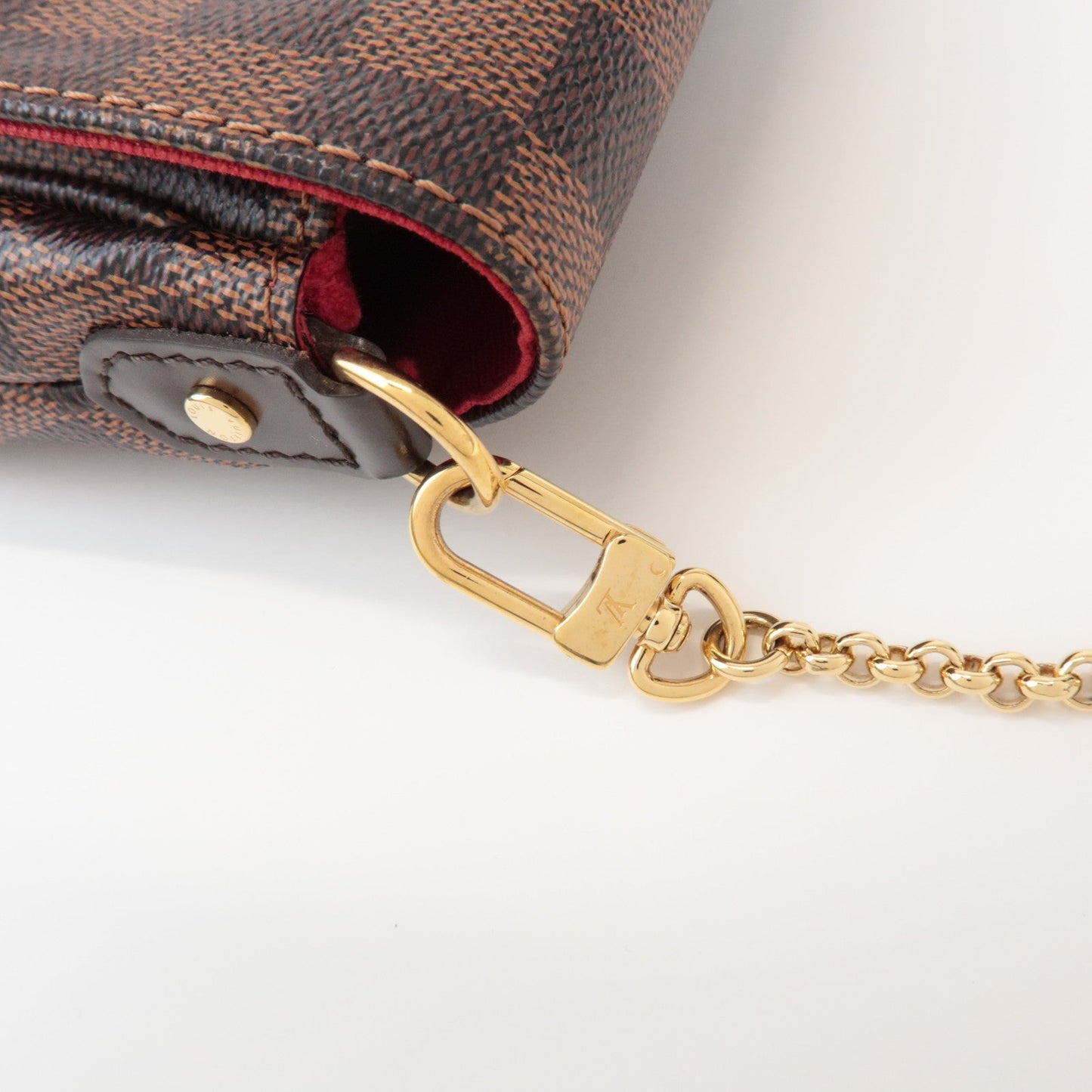 Louis Vuitton Damier Favorite MM Canvas 2Way Shoulder Bag N41129【Pre-order】