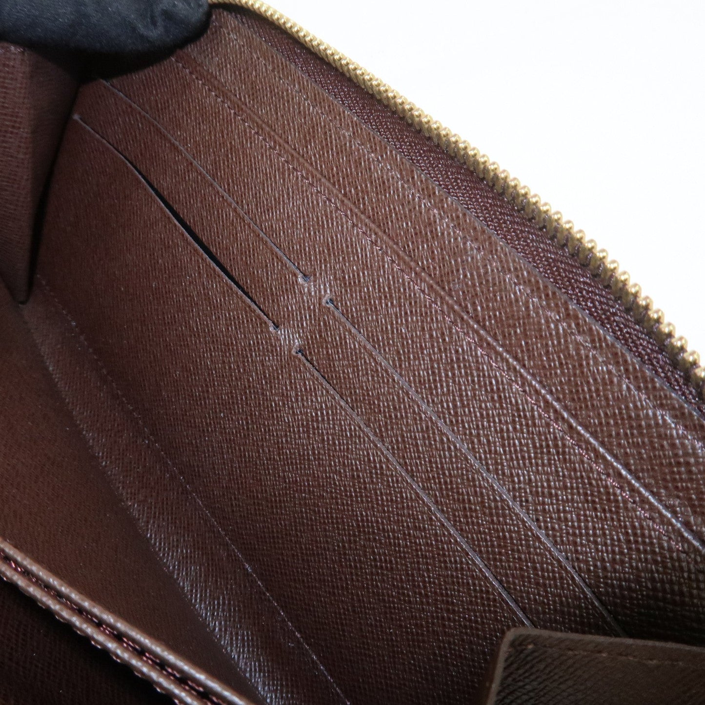 Louis Vuitton Damier Round Zippy Wallet Old Style Brown N60015【Pre-order】