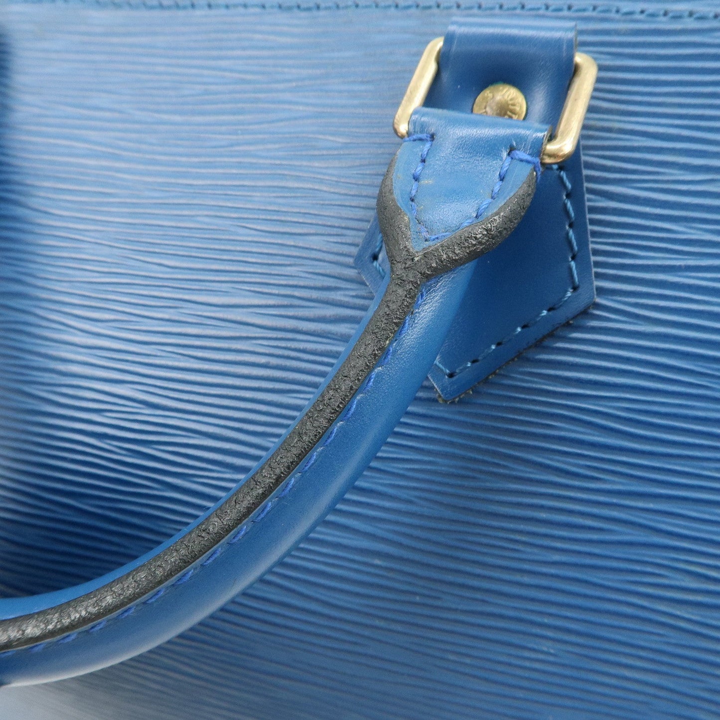 Louis Vuitton Epi Speedy 30 Hand Bag Boston Bag Toledo Blue M43005【Pre-order】