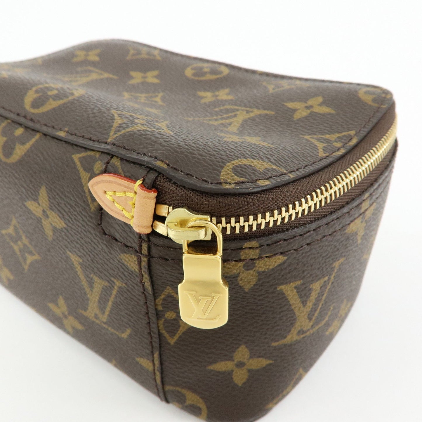 Louis Vuitton Monogram Cube de Rangement PM Pouch Brown M43688【Pre-order】