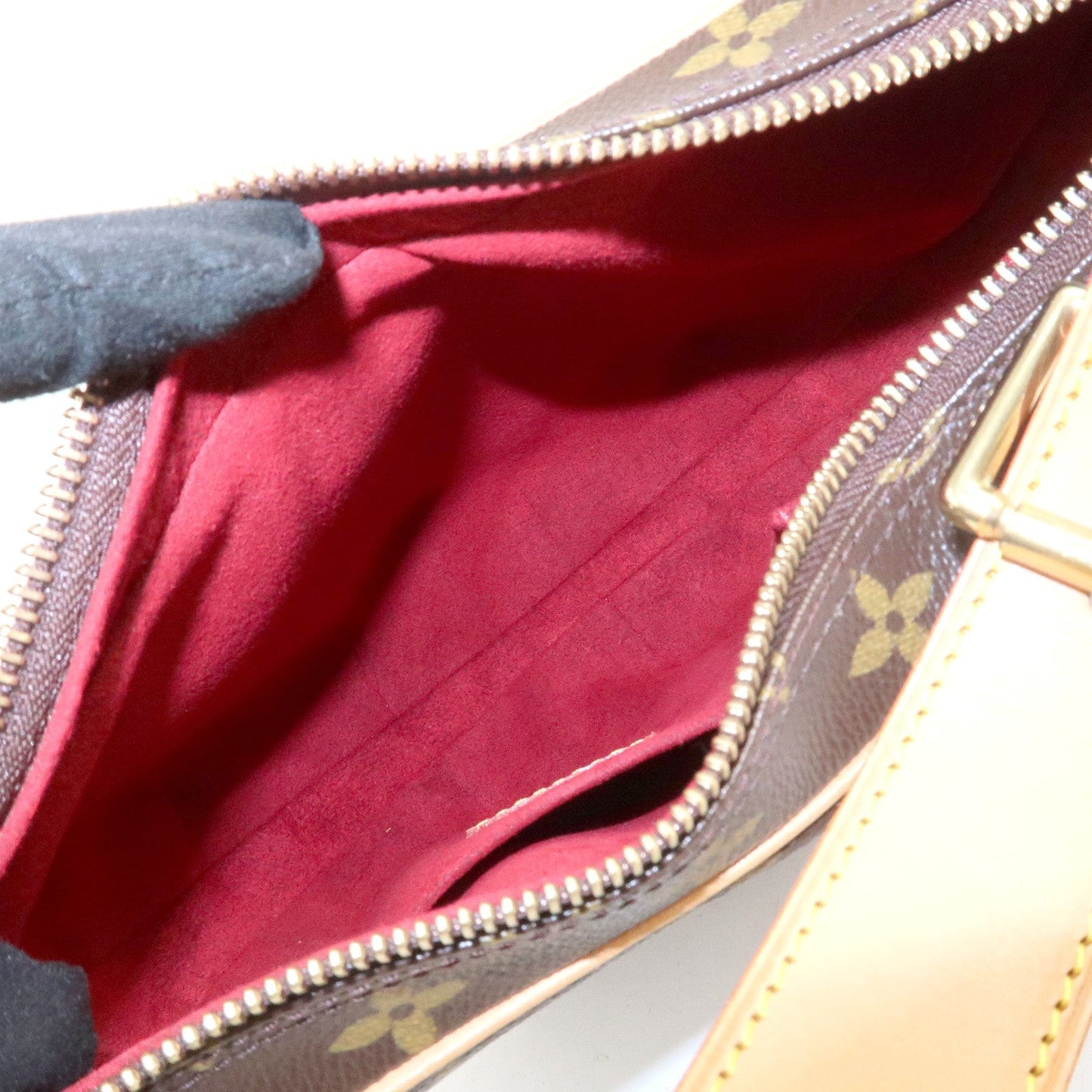 Louis Vuitton Monogram Croissant MM Shoulder Bag Brown M51512【Pre-order】
