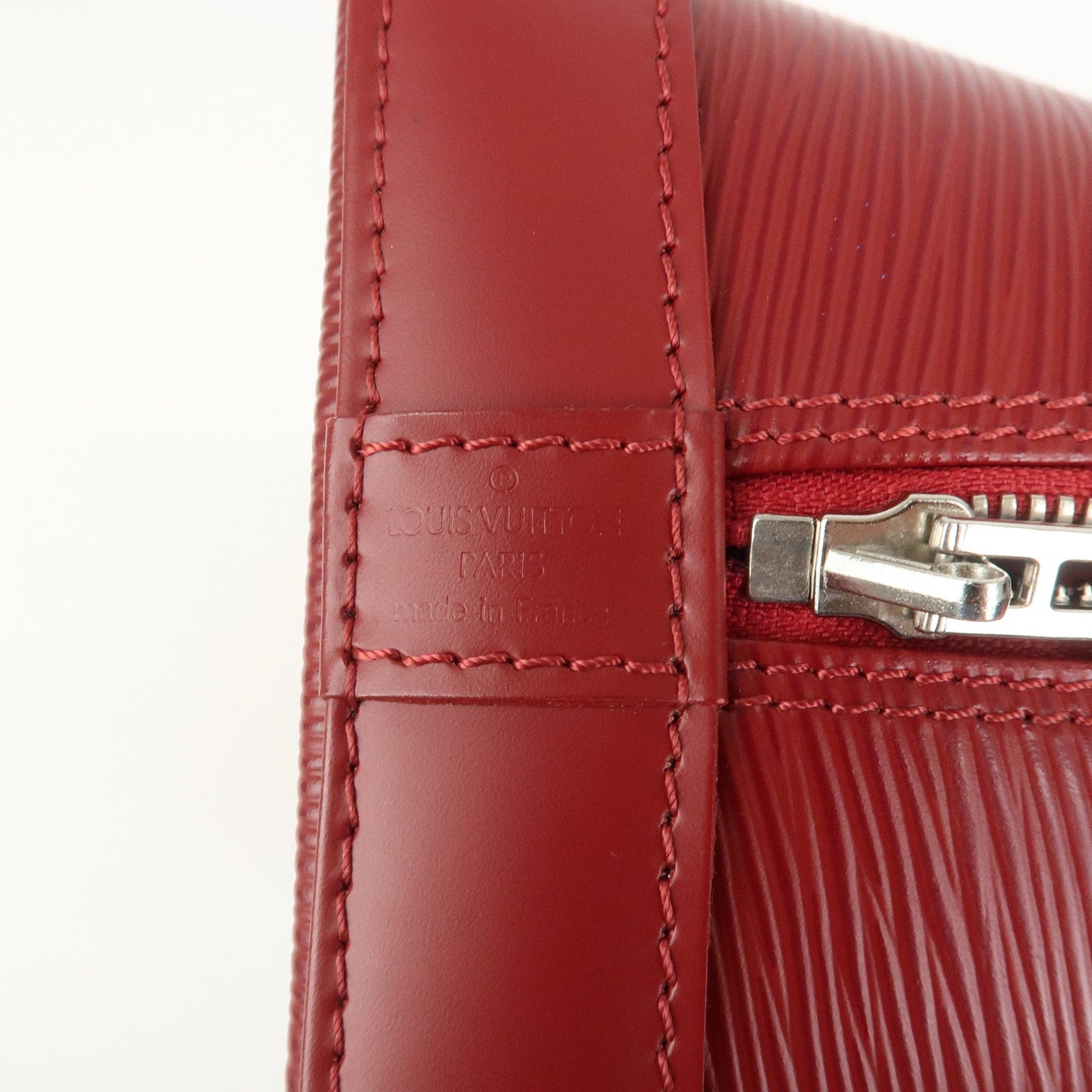 Louis Vuitton Epi Alma PM Leather Hand Bag Carmine M4058E【Pre-order】
