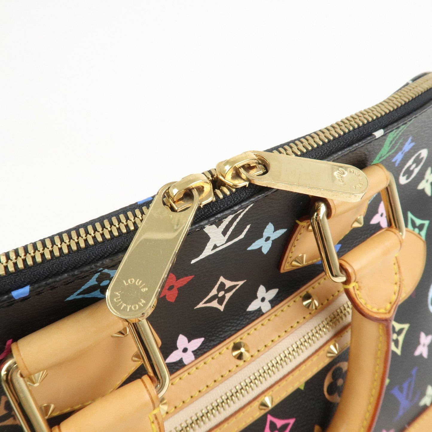 Louis Vuitton Monogram Multicolor Alma Hand Bag Noir M92646【Pre-order】