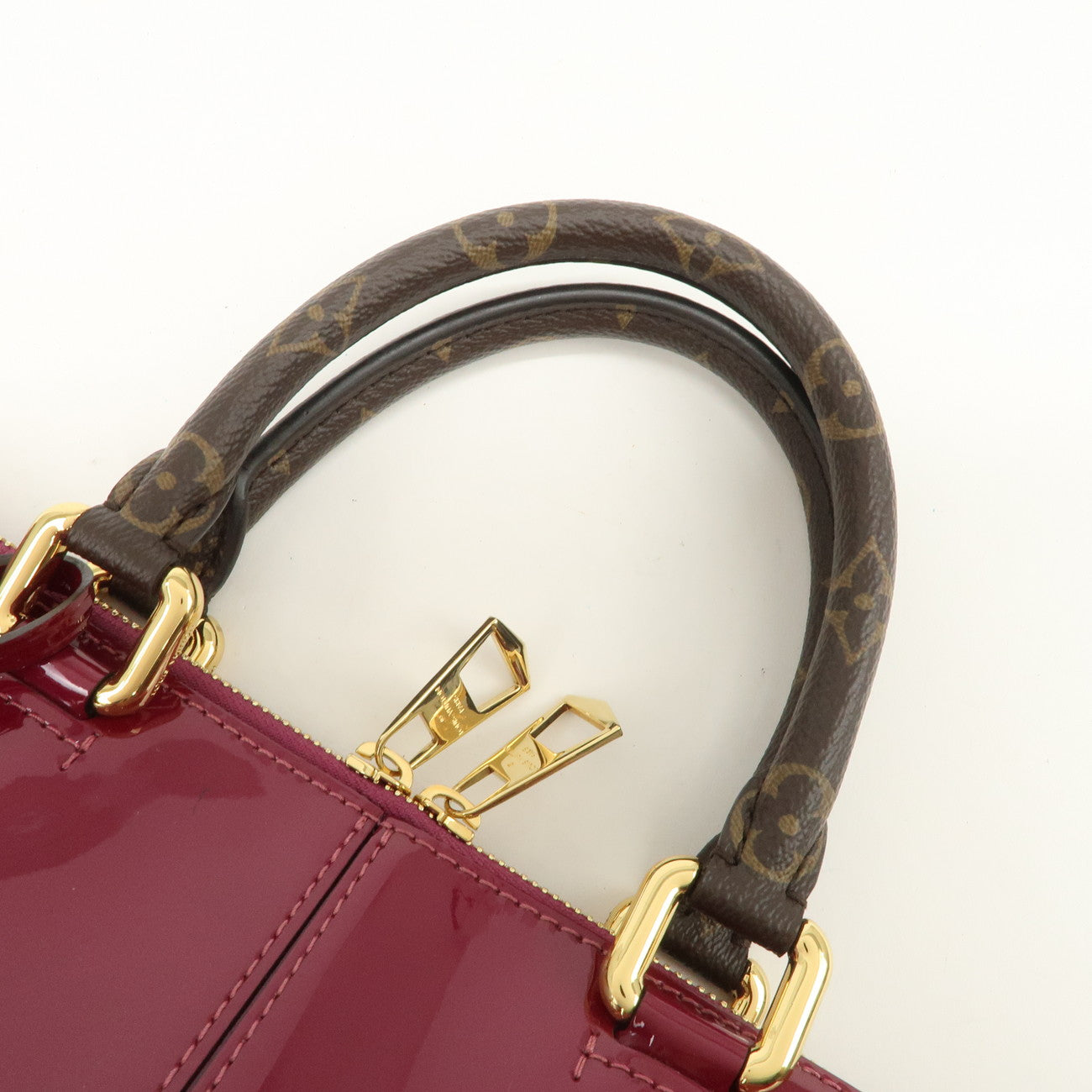 Louis Vuitton Vernis Monogram Tote Miroir 2Way Bag Magenta M54640【Pre-order】