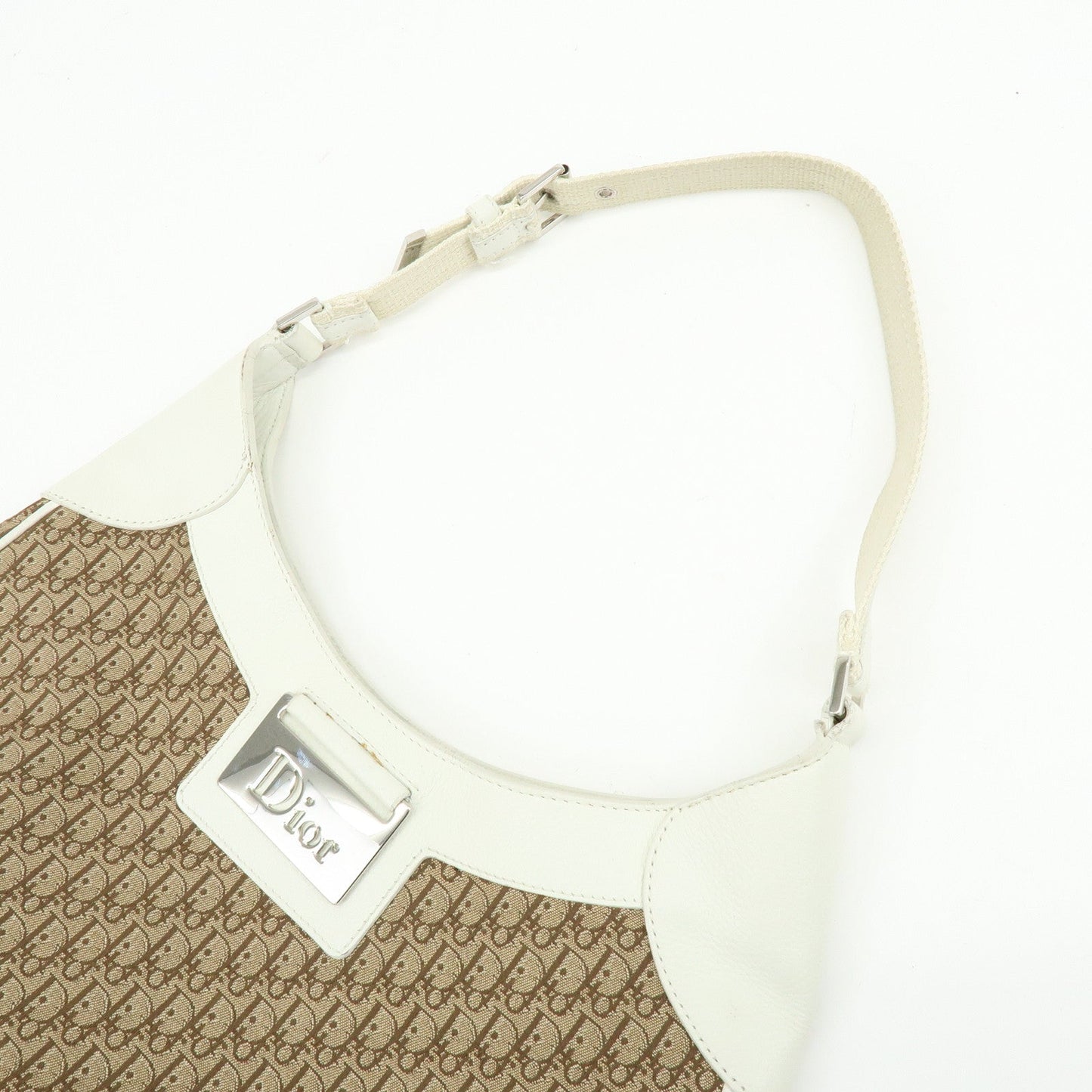 Christian Dior Trotter Jacguard Canvas Leather Shoulder Bag【Pre-order】