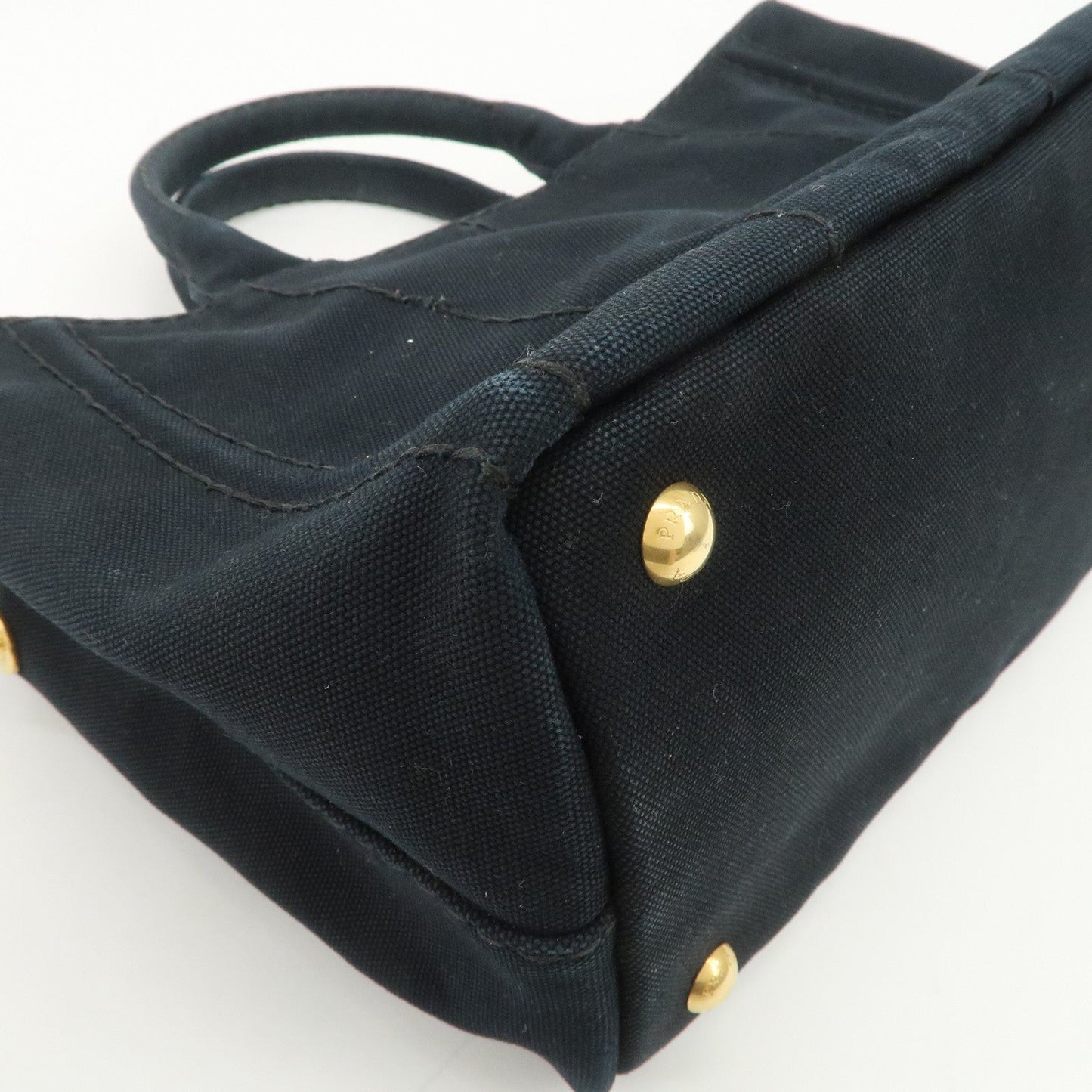 Prada Logo Canapa Mini Canvas 2Way Bag Hand Bag Shoulder Bag 1BG439【Pre-order】