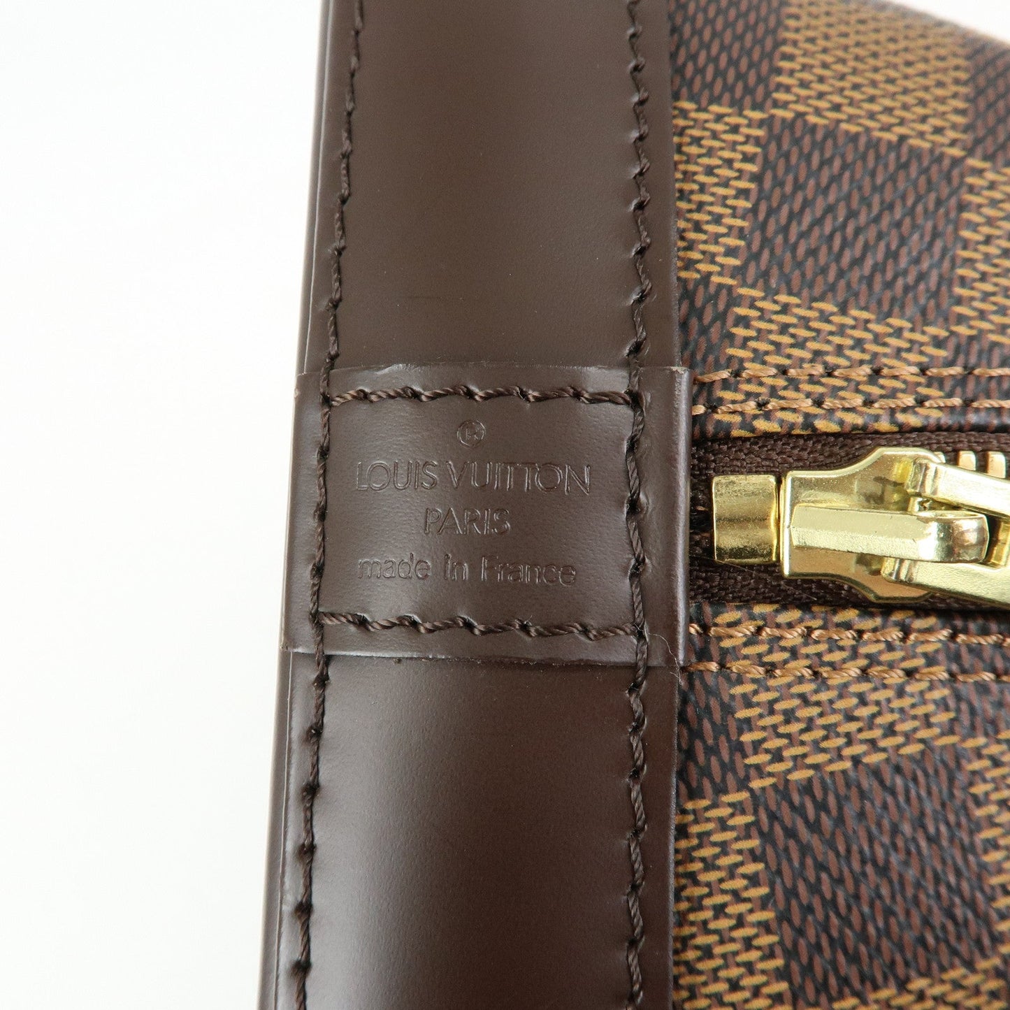 Louis Vuitton Damier Canvas Leather Alma PM Hand Bag Brown N51131【Pre-order】