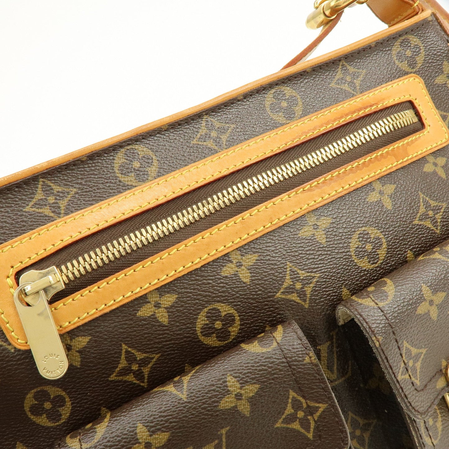 Louis Vuitton Monogram Hudson GM Shoulder Bag Brown M40045【Pre-order】
