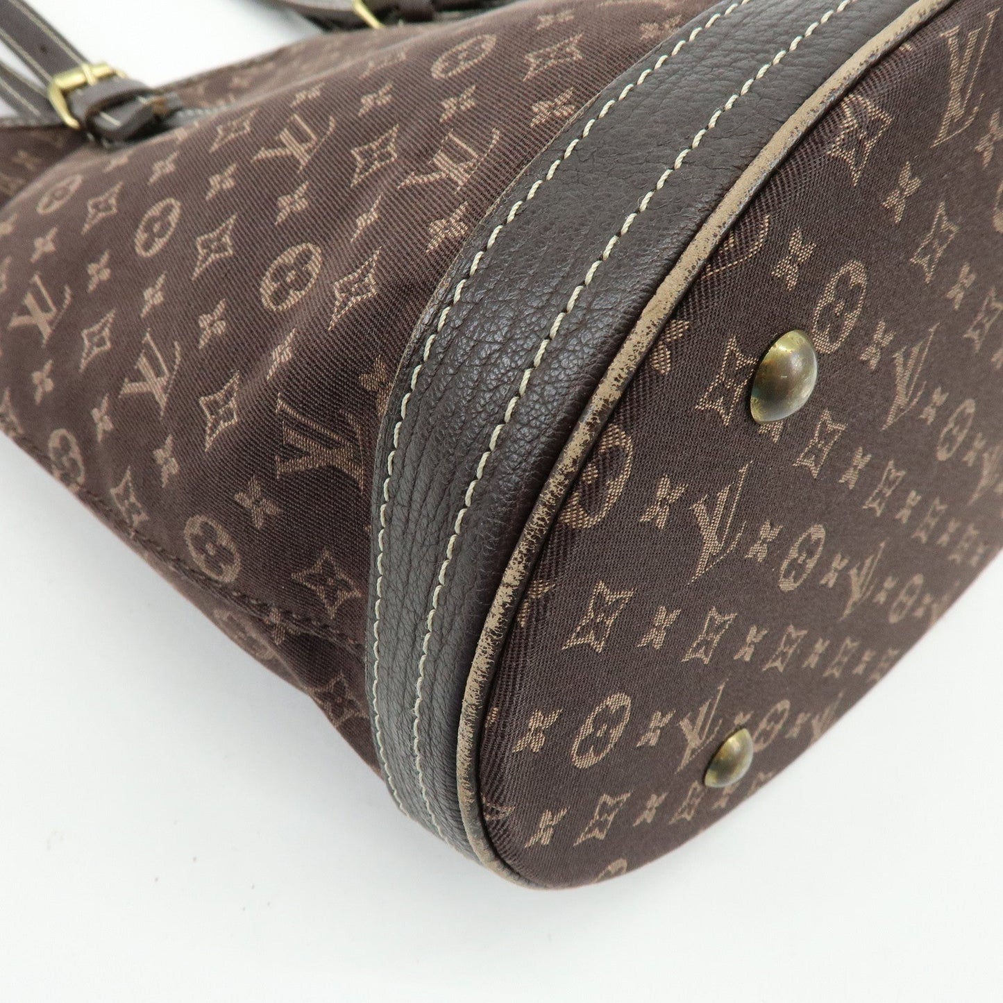 Louis Vuitton Monogram Mini Lin Bucket PM Tote Bag Ebene M95226【Pre-order】