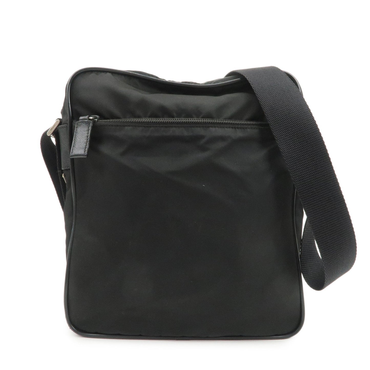 Prada Logo Nylon Leather Shoulder Bag Crossbody Bag Black BT0421【Pre-order】