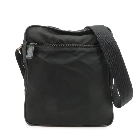 Prada Logo Nylon Leather Shoulder Bag Crossbody Bag Black BT0421【Pre-order】