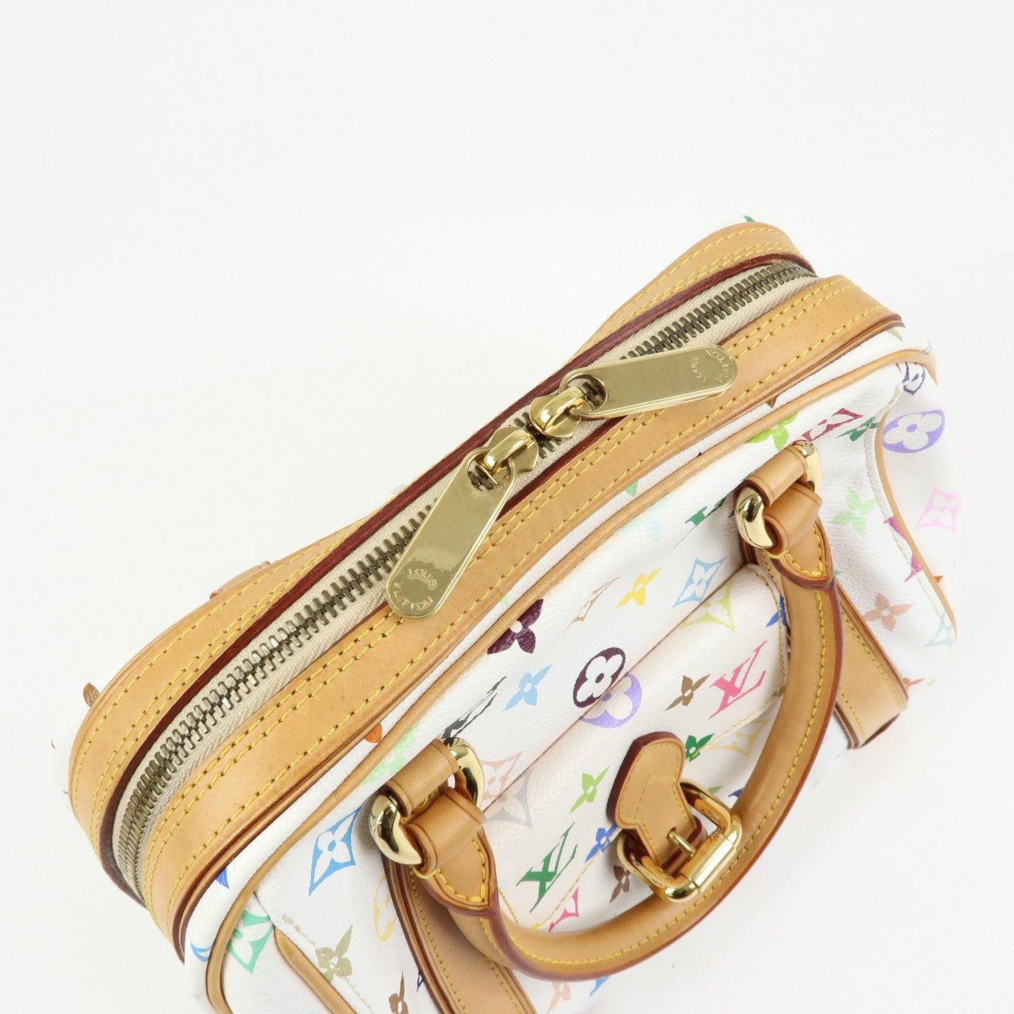Louis Vuitton Monogram Multicolor Priscilla Hand Bag Blanc M40096【Pre-order】