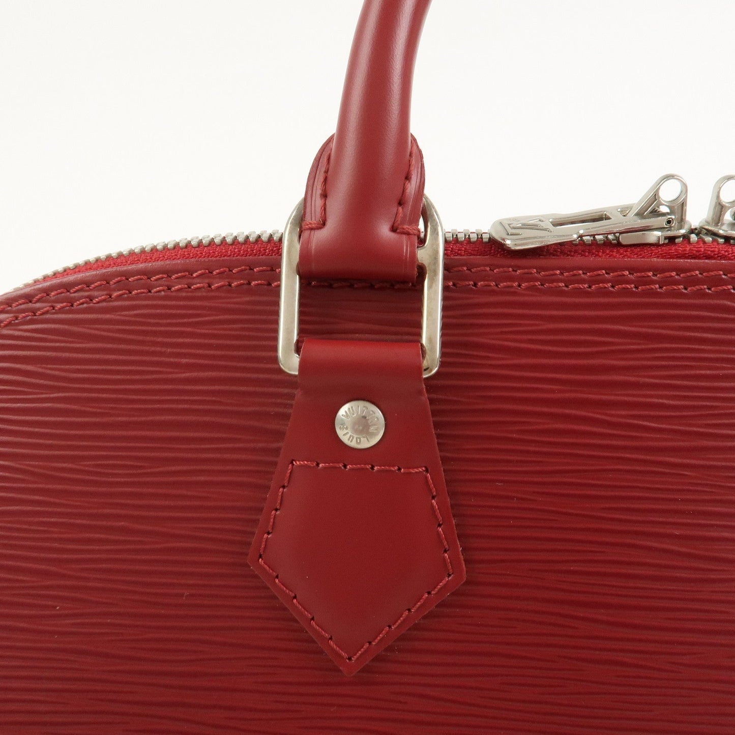 Louis Vuitton Epi Alma PM Leather Hand Bag Carmine M4058E【Pre-order】