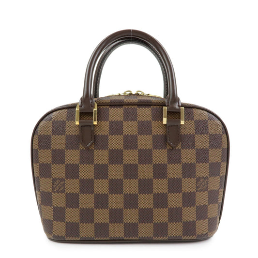 Louis Vuitton Saleya Mini Damier Ebene Canvas Leather Hand Bag【Pre-order】