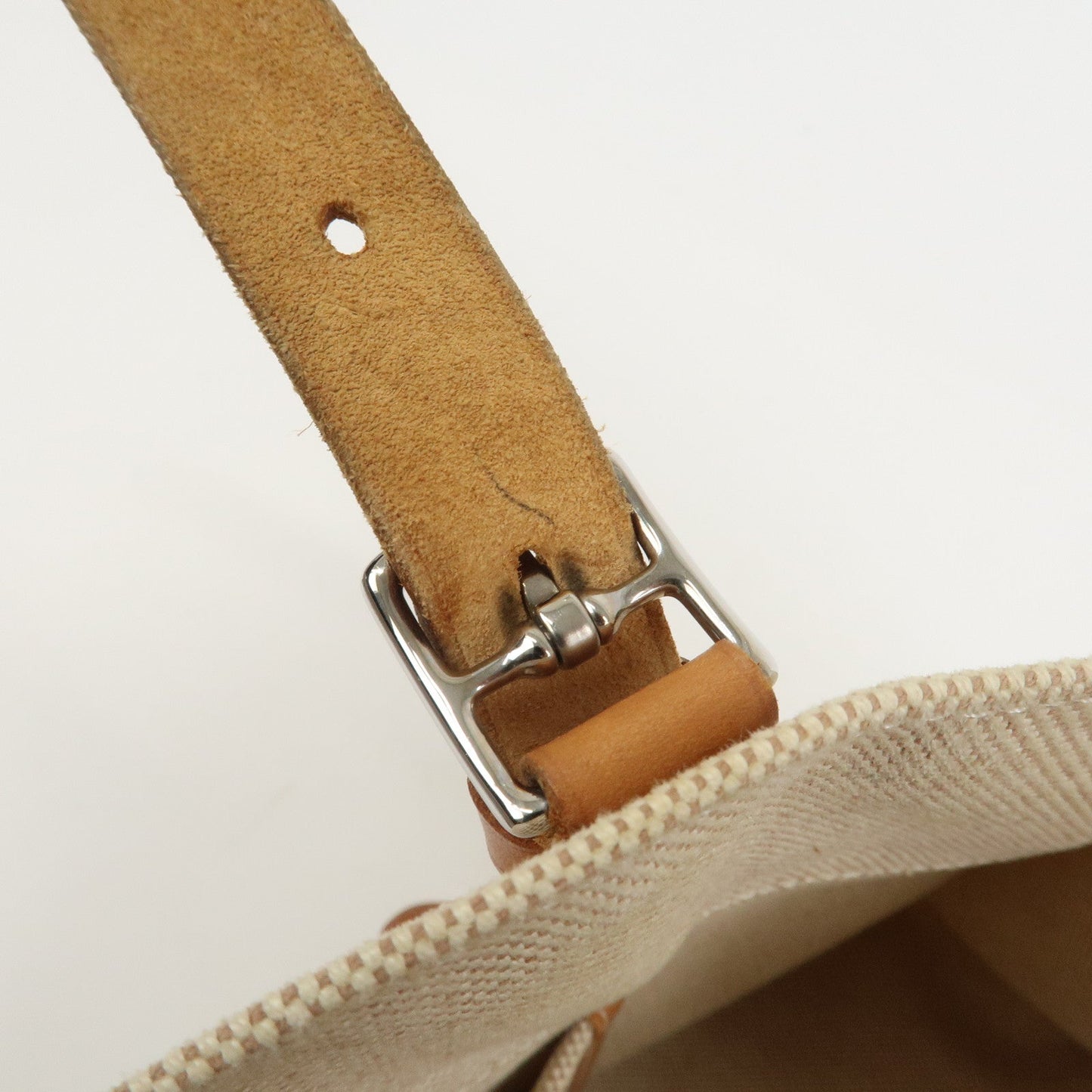 Hermes Etriviere Elan Toile H Leather Tote Bag【Pre-order】