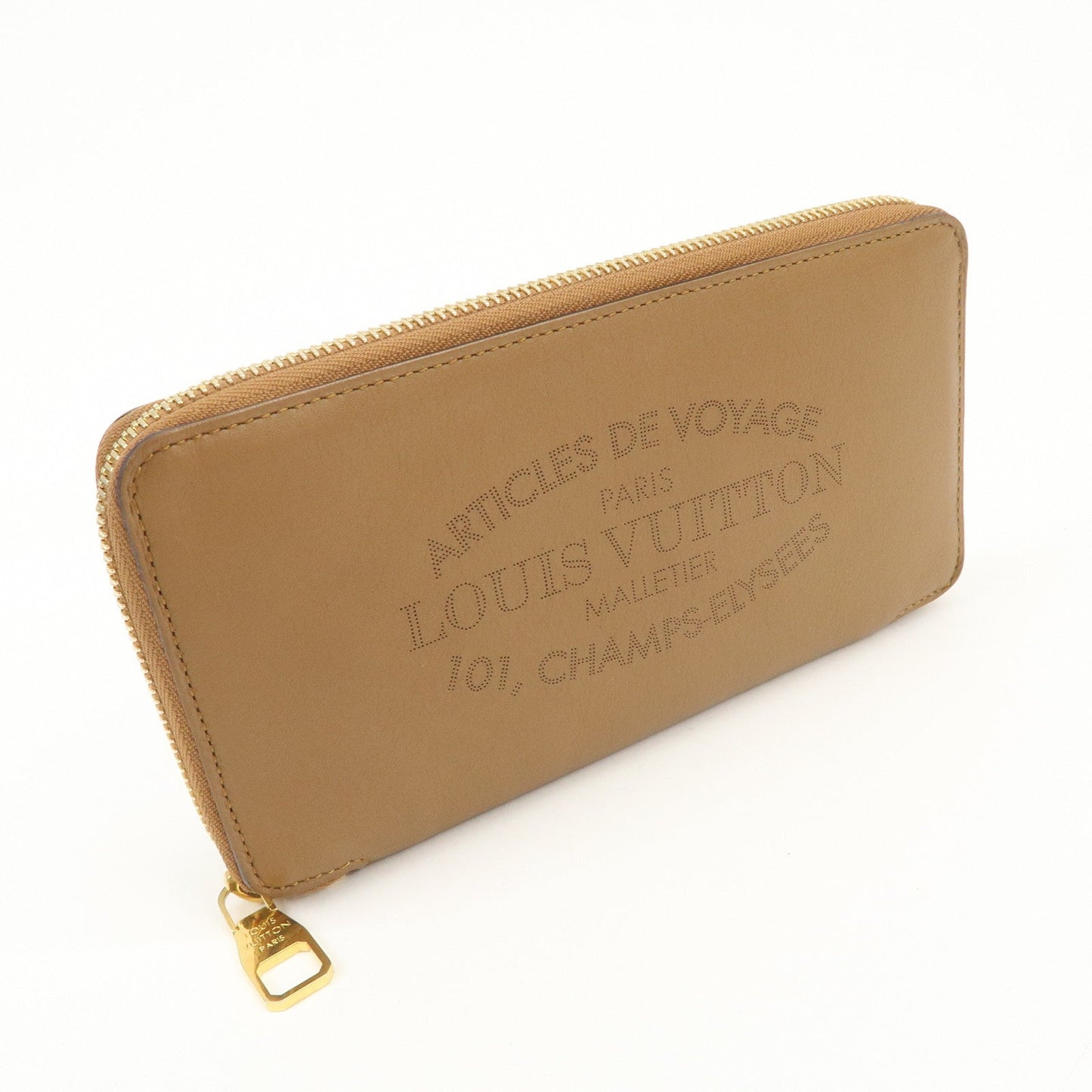 Louis Vuitton Parnassea Portefeuille Leather Round Zippy Wallet M58209【Pre-order】