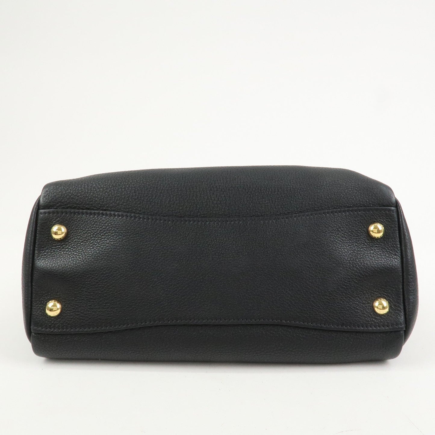 Prada Logo Leather 2Way Bag Shoulder Bag Hand Bag Black 1BG044【Pre-order】